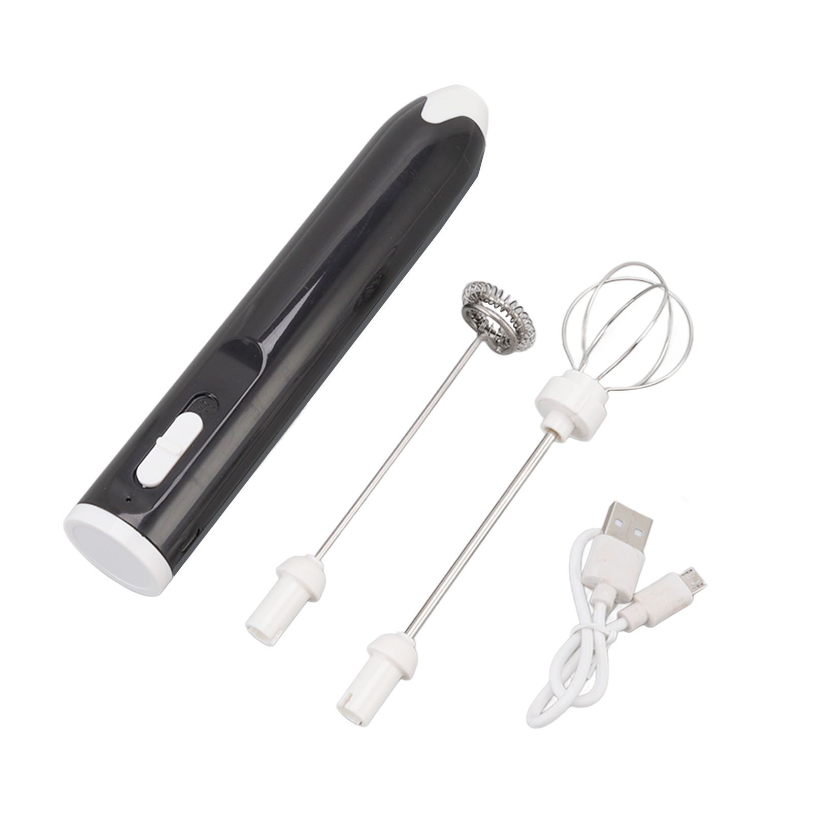 Electric Egg Beater Portable Multi Gears Milk Frother Rechargeable Kitchen Restaurant Coffee Cream Mixer - Image 1