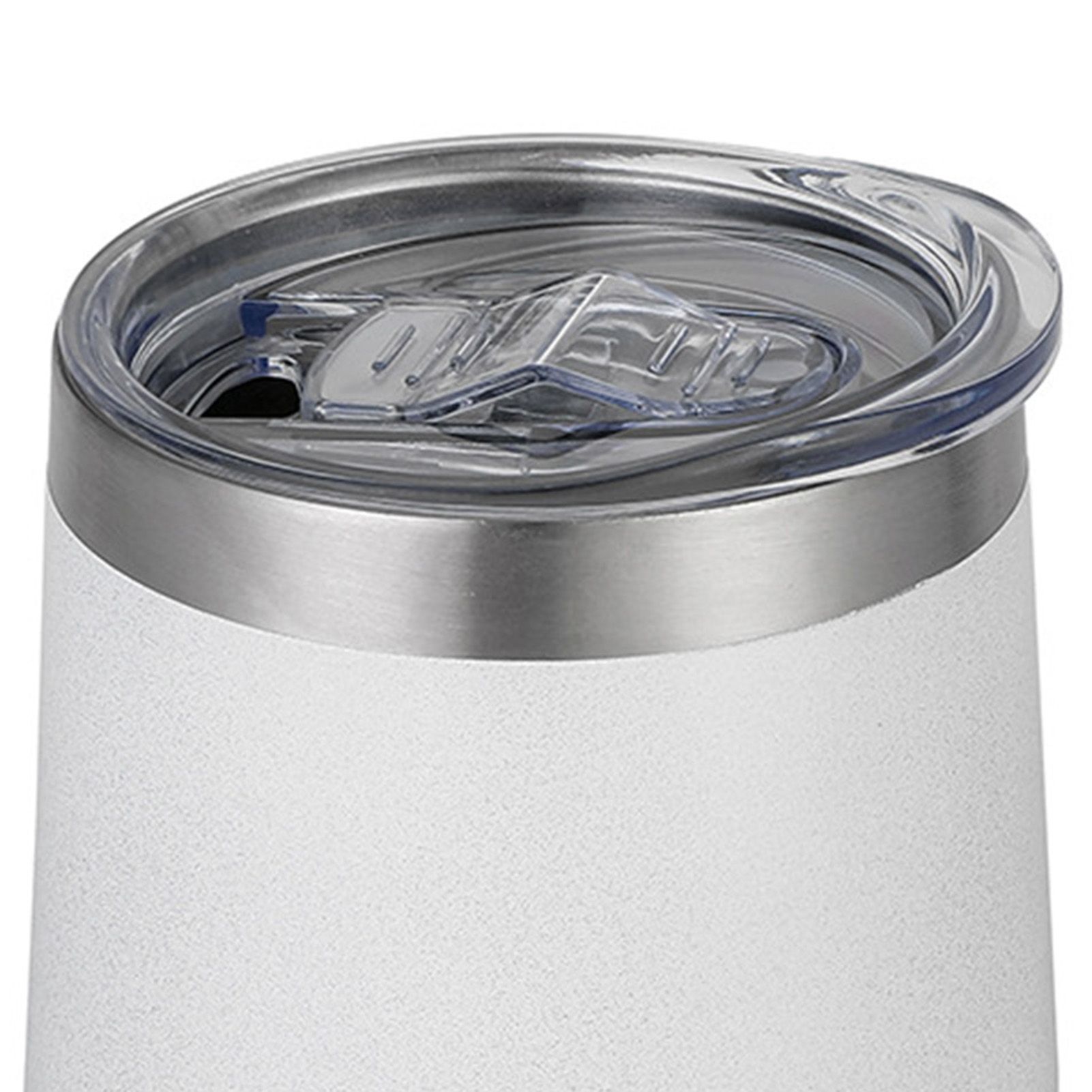 Stainless Steel Thermal Cup Large Capacity Non Slip Outdoor Portable Thermal Coffee Mug Gift White 12oz 360ml - Image 7