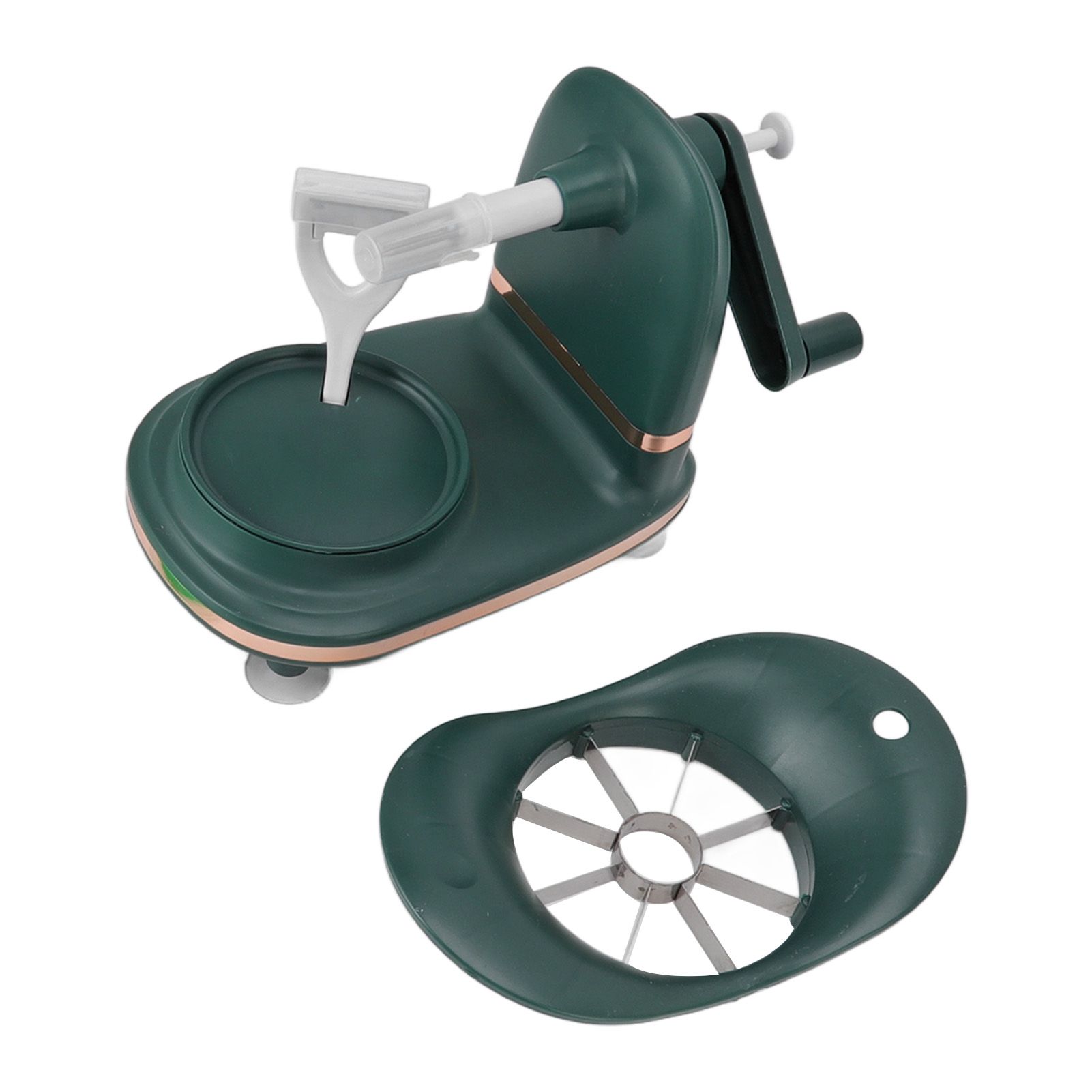 Hand Cranked Apple Peeler Fruit Peeler with Cutter Apple Fruit Peeled Machine Kit Kitchen Tool Upgrade - Image 1