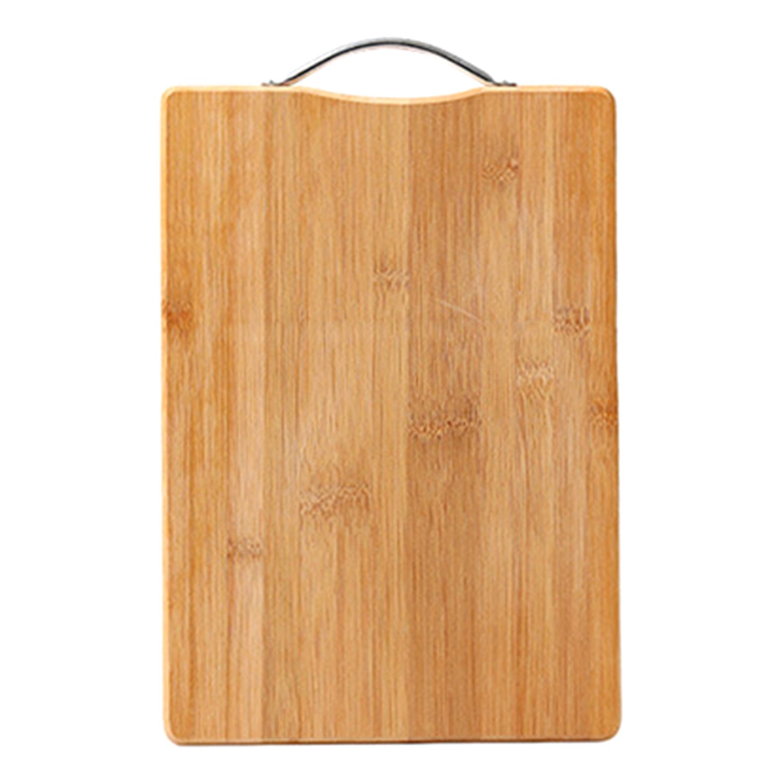 Chopping Board Thickened Bamboo Stable Sturdy Anti Crack Easy To Clean Kitchen Cutting Board with Hanging Hole - Image 1