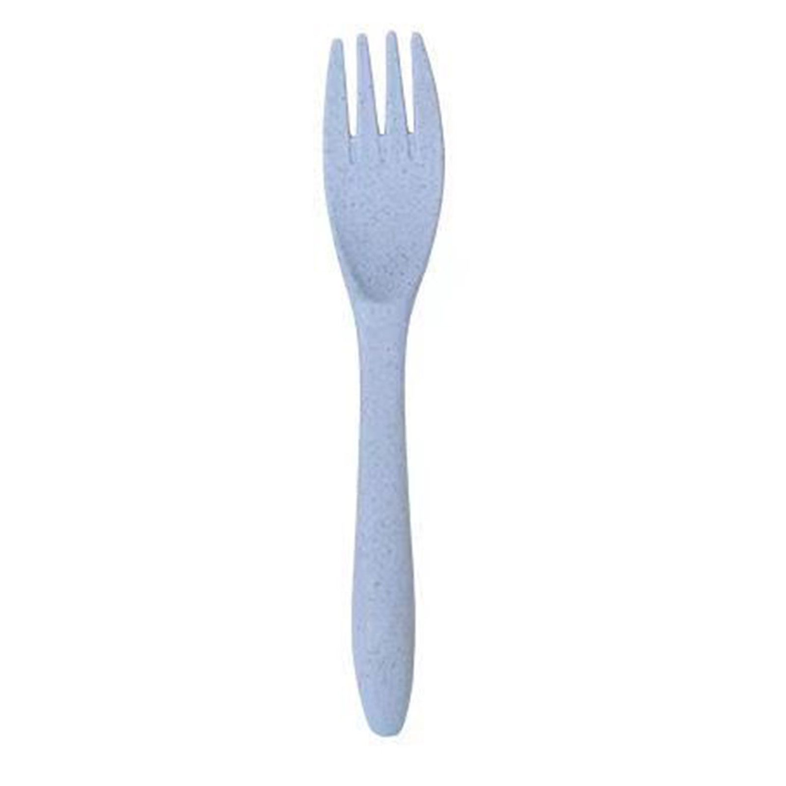 Wheat Straw Cutlery Set Modern Portable Fork Spoon Knife Tableware with Box for Office School Picnic Blue - Image 8