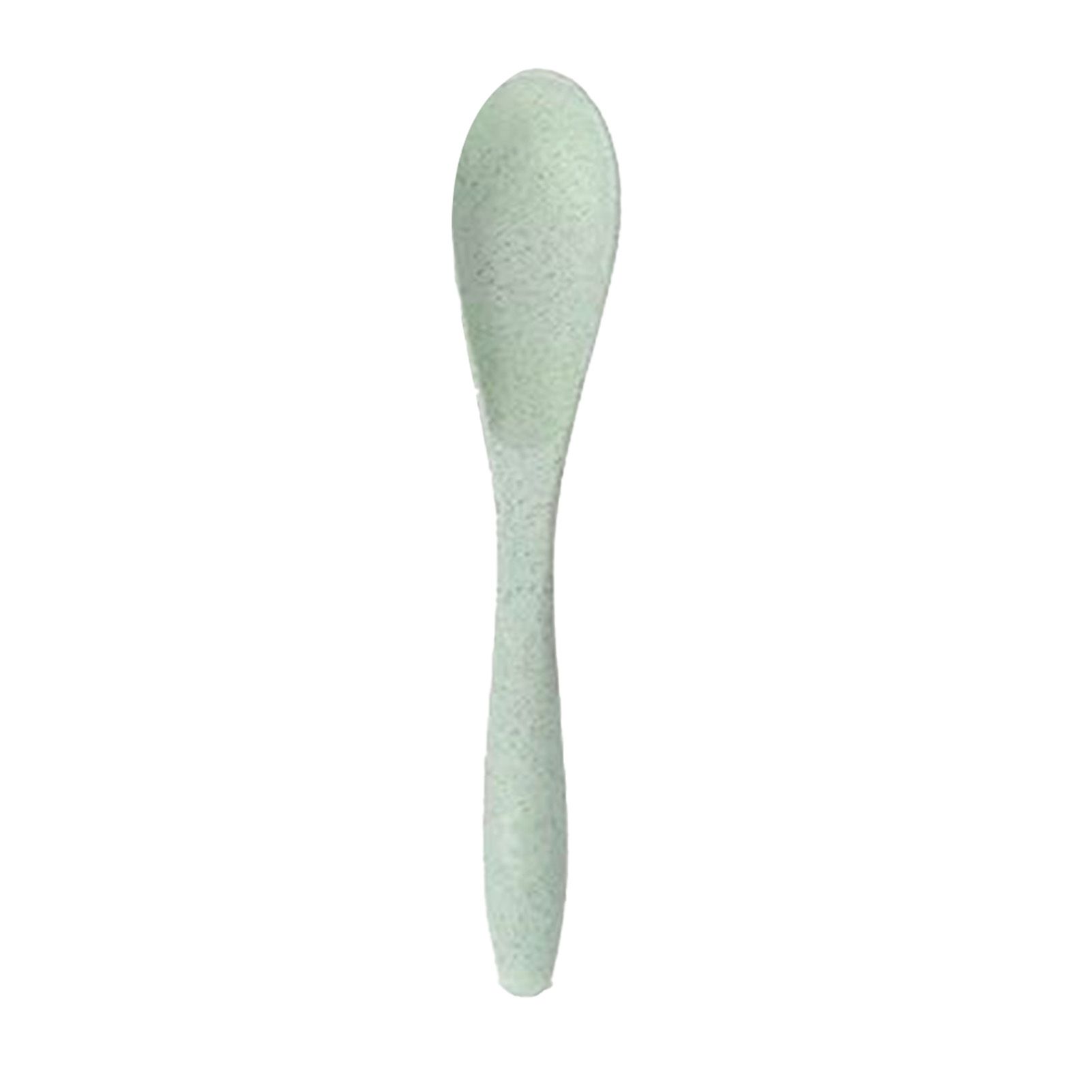 Wheat Straw Cutlery Set Modern Portable Fork Spoon Knife Tableware with Box for Office School Picnic Green - Image 8