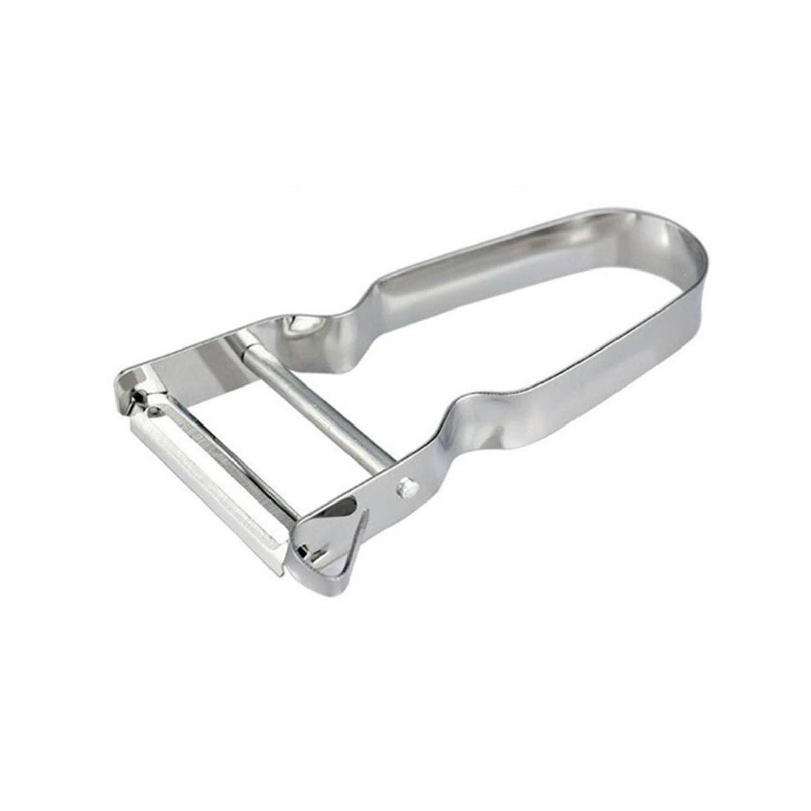 Stainless Steel Peeler U Shape Ergonomic Handle Fruit Peeler Vegetable Peeler for Kitchen Silver - Image 4