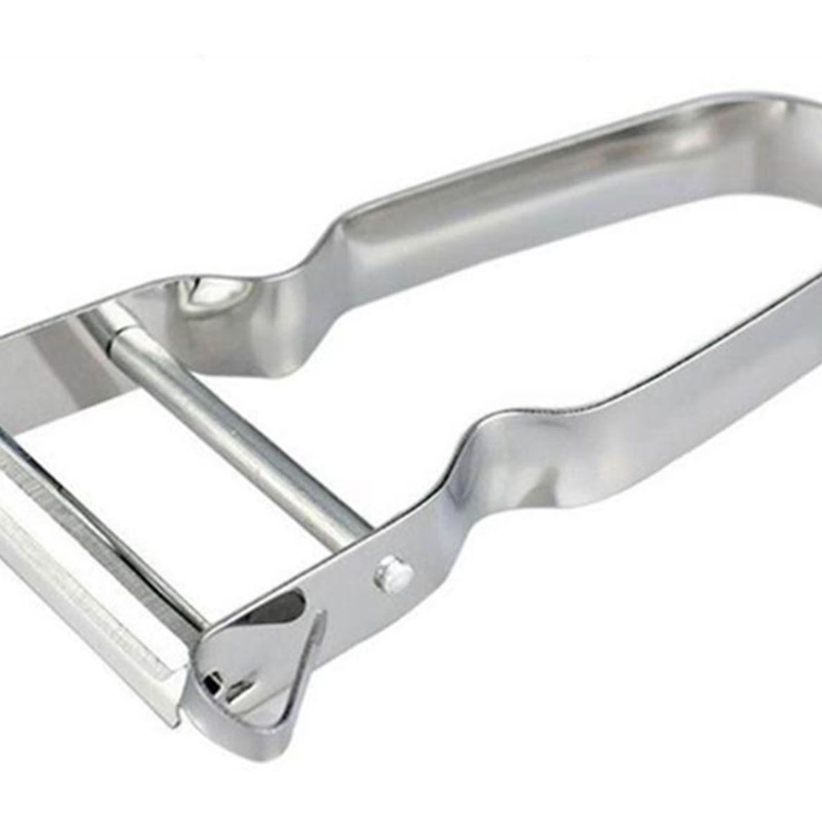 Stainless Steel Peeler U Shape Ergonomic Handle Fruit Peeler Vegetable Peeler for Kitchen Silver - Image 8