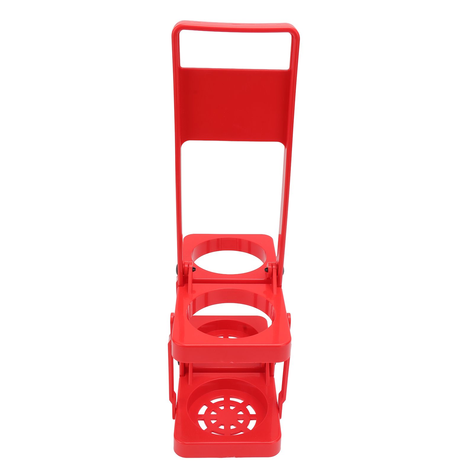 Beer Caddy Holder 2 Pack Foldable Portable Beer Beverage Display Basket Beer Bottle Carrier with Thickened Handle Red - Image 6