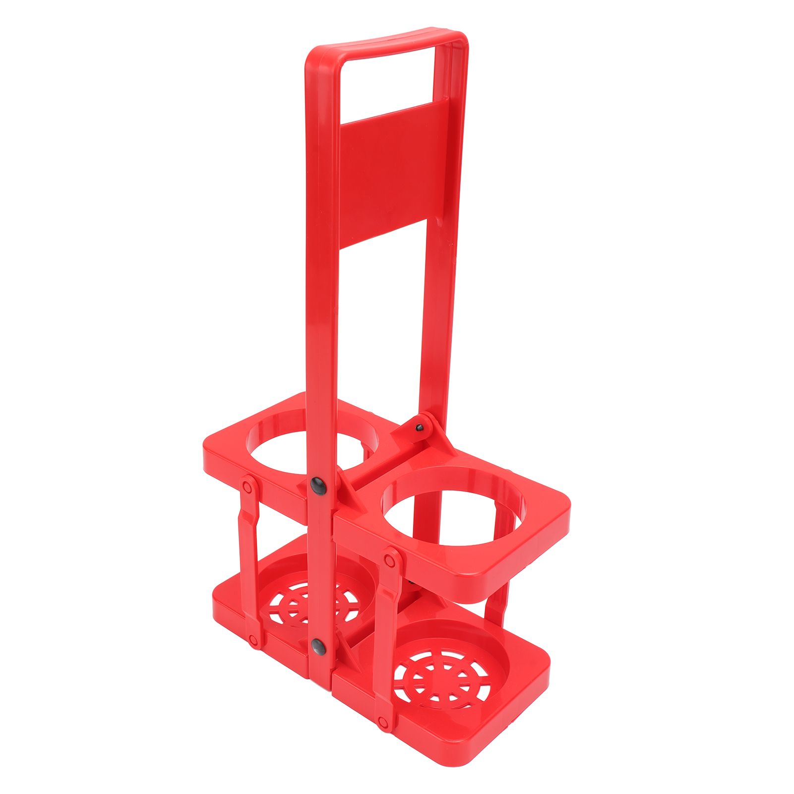 Beer Caddy Holder 2 Pack Foldable Portable Beer Beverage Display Basket Beer Bottle Carrier with Thickened Handle Red - Image 7