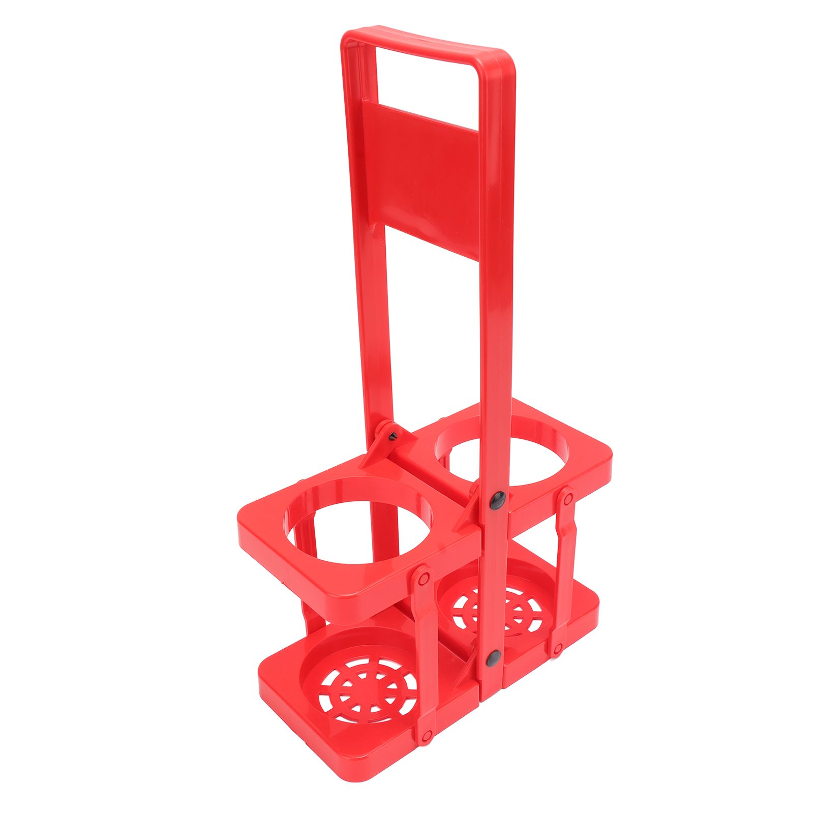 Beer Caddy Holder 2 Pack Foldable Portable Beer Beverage Display Basket Beer Bottle Carrier with Thickened Handle Red - Image 8