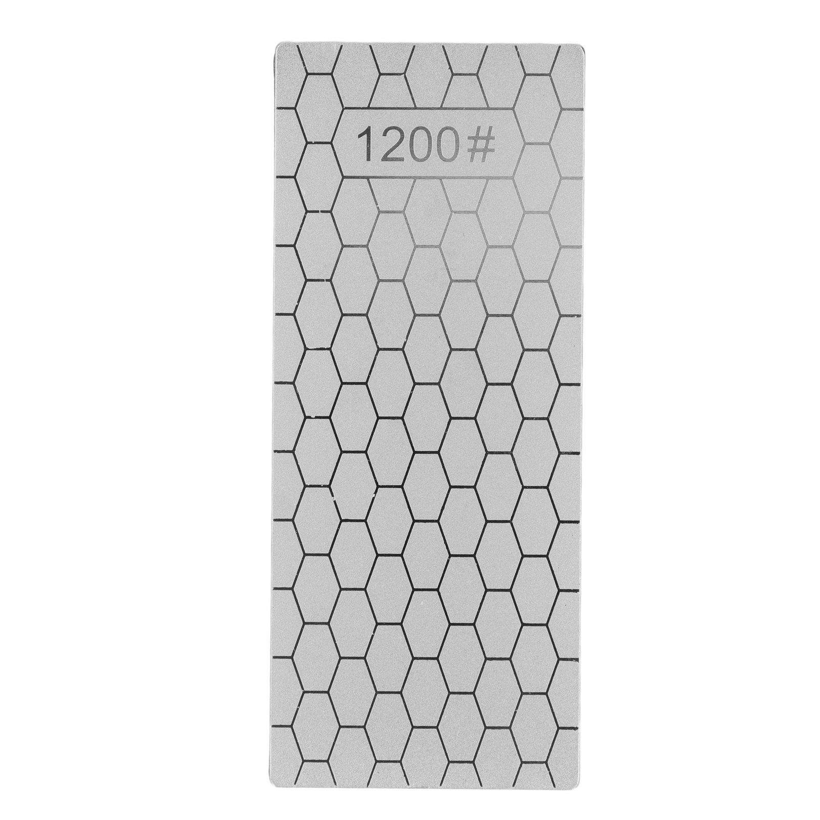 Diamond Sharpening Stone Rectangle Diamond Knife Sharpening Plate Whetstone Grindstone Grinder Tool for Kitchen 1200 Grit - Image 1