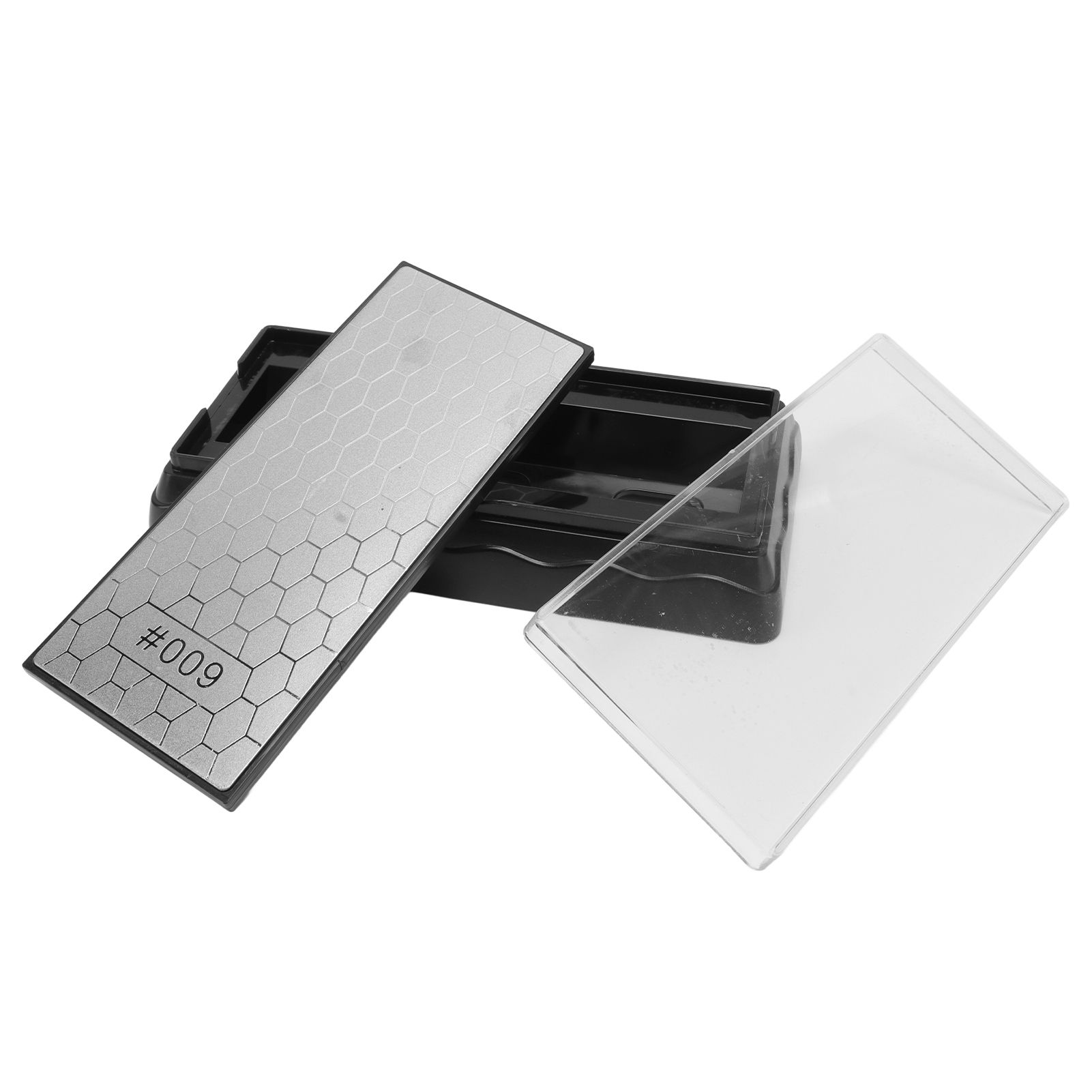 Sharpening Stone 1302B 600/1200 Grit Double Sided Skid Resistant Base Knife Polishing Tool for Kitchen - Image 1