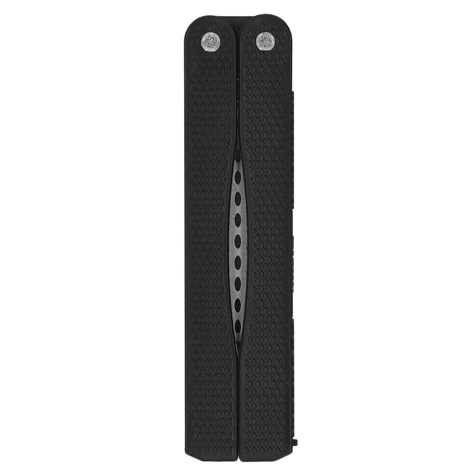 Knife Sharpener Foldable Fan Shaped Adamas Material Lightweight Portable Knife Sharpener for Outdoor Home Black - Image 2