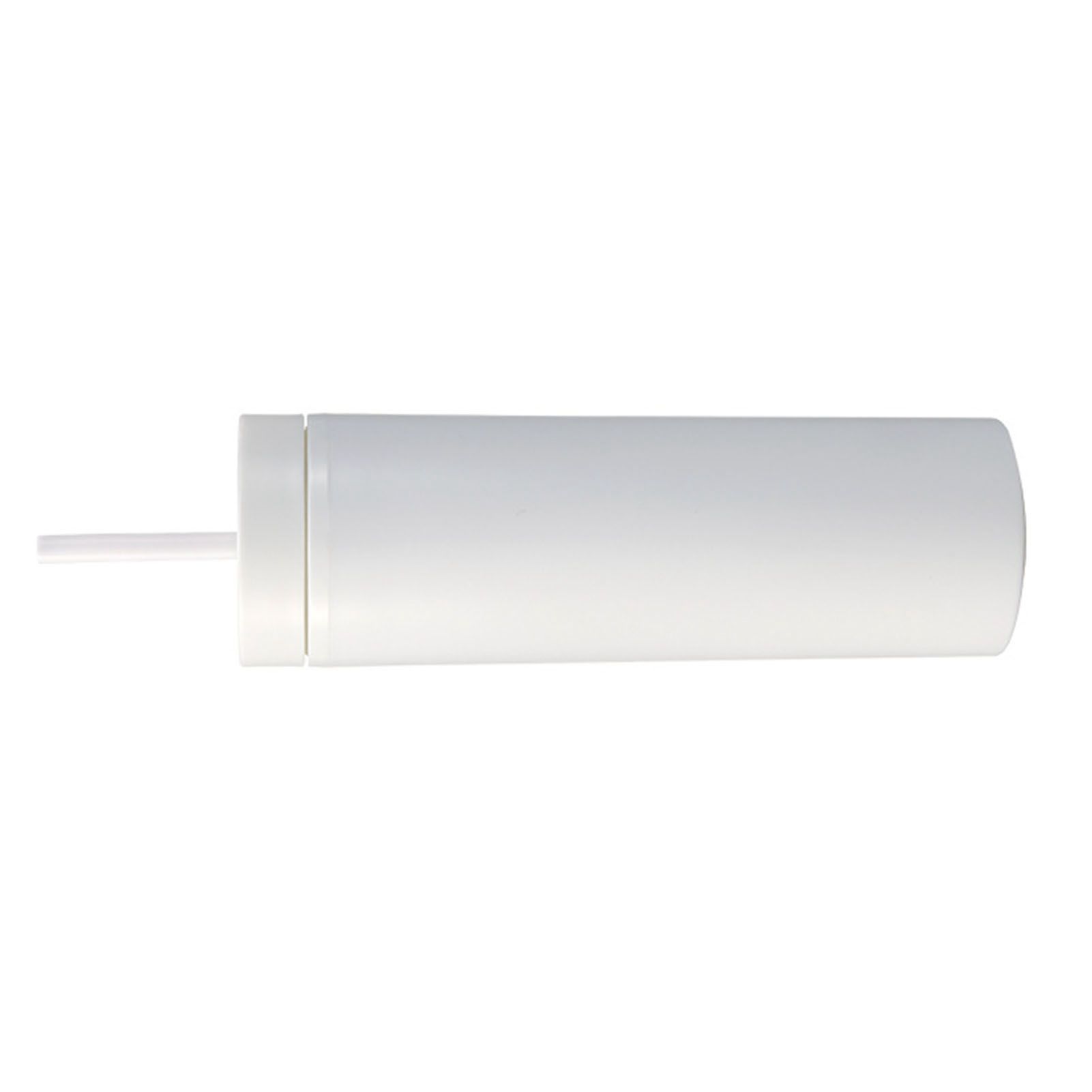 16oz Plastic Tumblers with Lids and Straws Frosting Matte Plastic Drinking Cups for Outdoor Sports White - Image 2