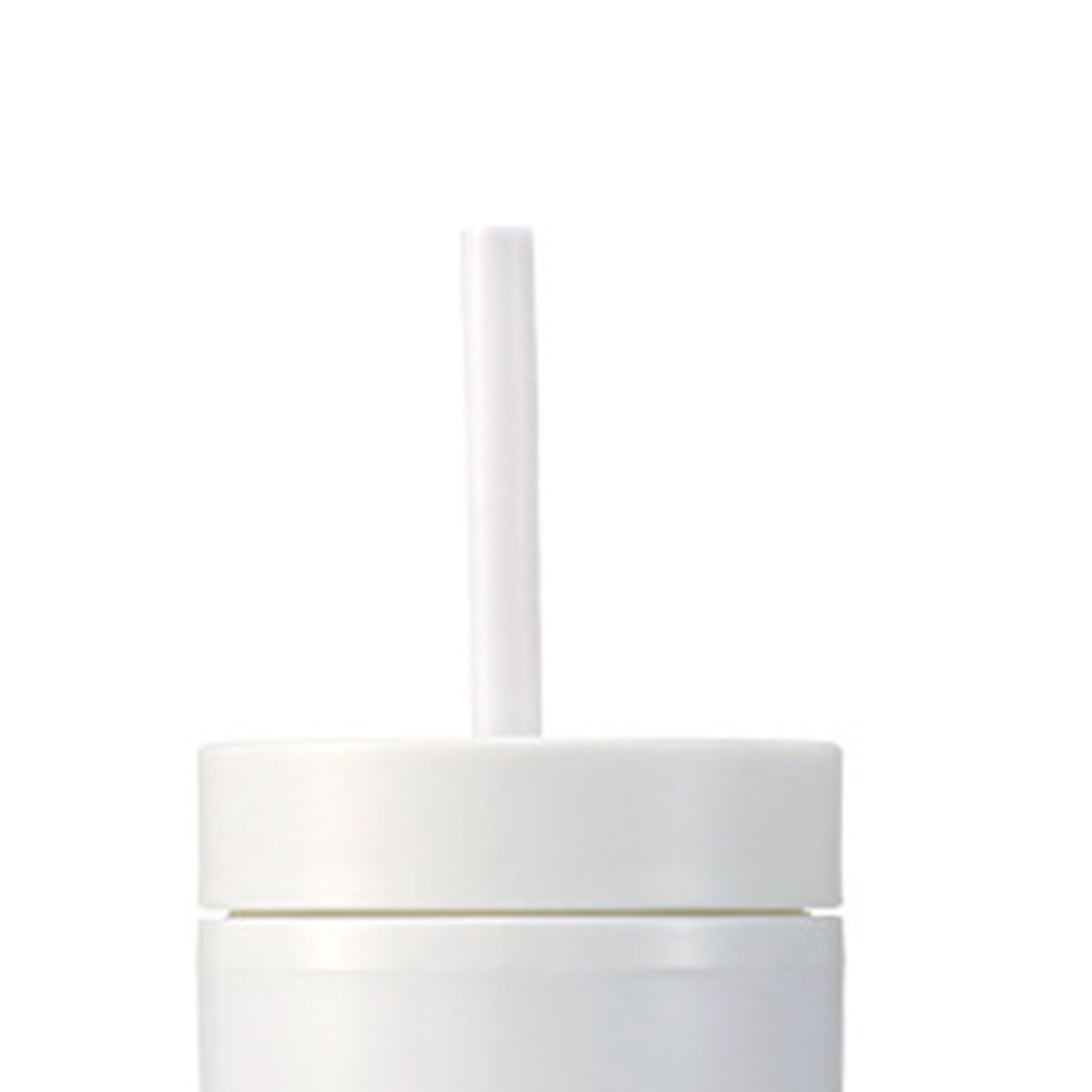 16oz Plastic Tumblers with Lids and Straws Frosting Matte Plastic Drinking Cups for Outdoor Sports White - Image 8