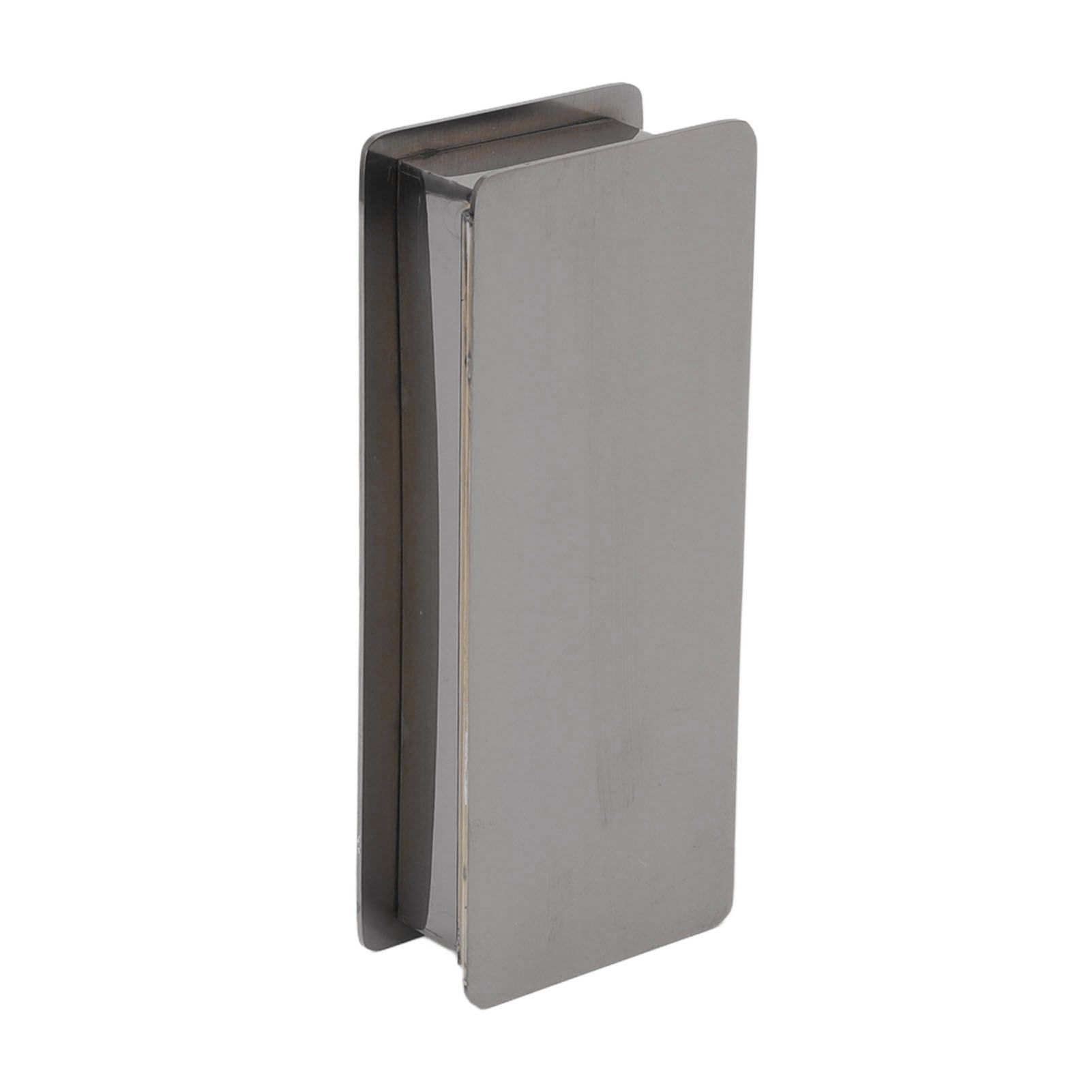 Toothpick Holder Stainless Steel Rectangular Toothpick Holder with Lid for Home Bar Hotel Restaurant Silvery Black - Image 8