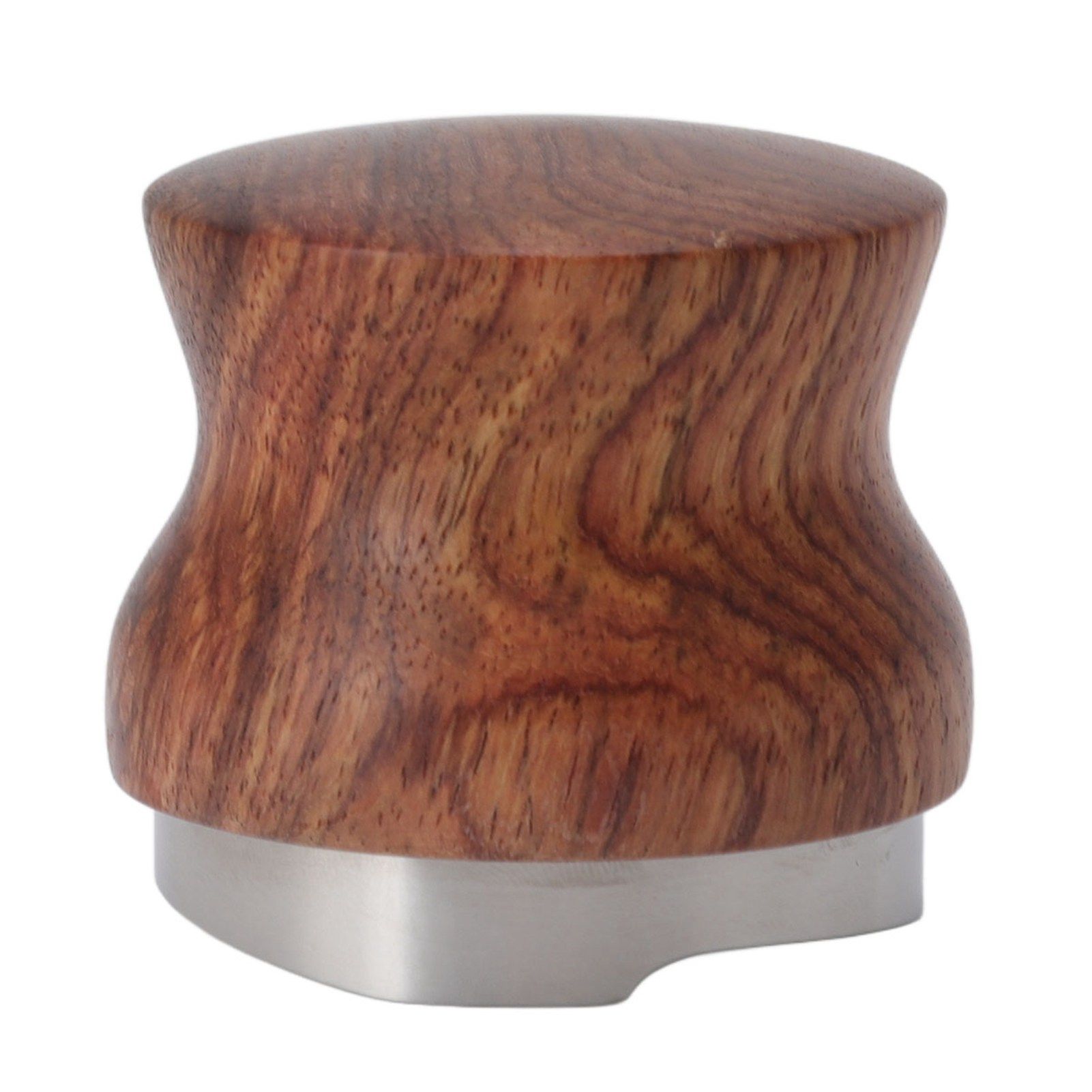 Coffee Distributor Stainless Steel Rosewood Coffee Tamper Leveler for Coffee Accessories 53mm / 2.1in - Image 1
