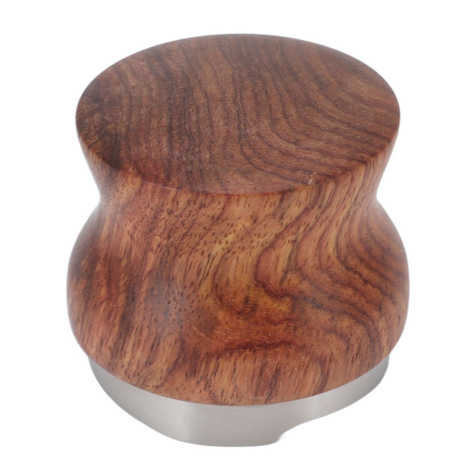 Coffee Distributor Stainless Steel Rosewood Coffee Tamper Leveler for Coffee Accessories 53mm / 2.1in - Image 2