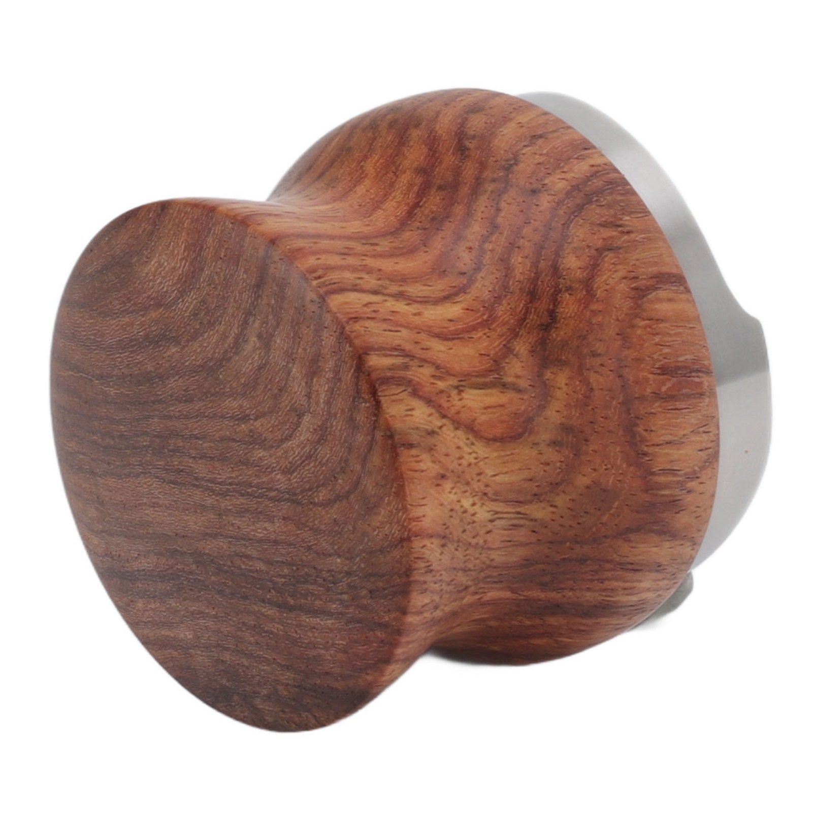 Coffee Distributor Stainless Steel Rosewood Coffee Tamper Leveler for Coffee Accessories 53mm / 2.1in - Image 3