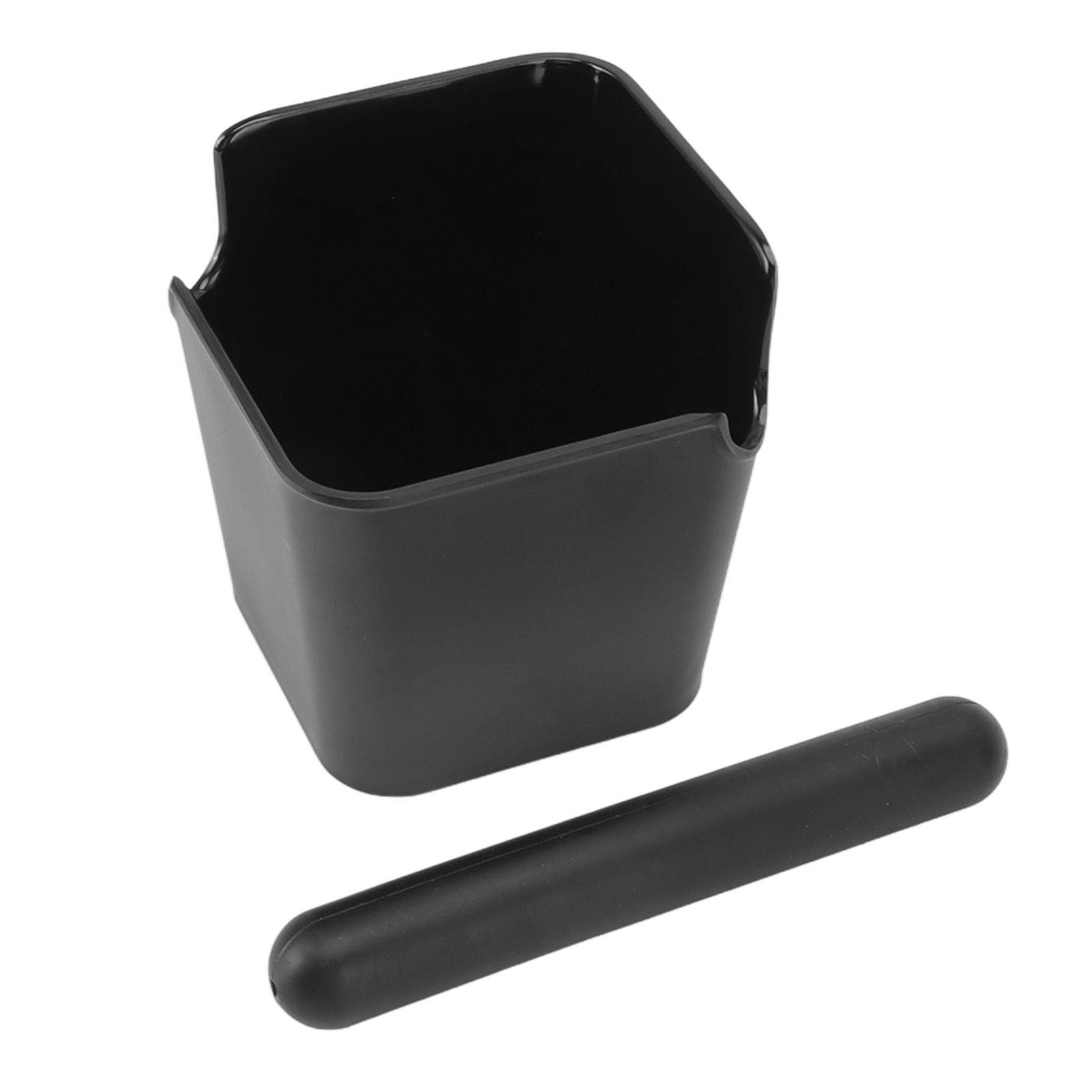 Coffee Knocking Slag Bucket Home Semi Automatic Coffee Machine Powder Grounds Box Plastic Slag Dumping Appliance - Image 1