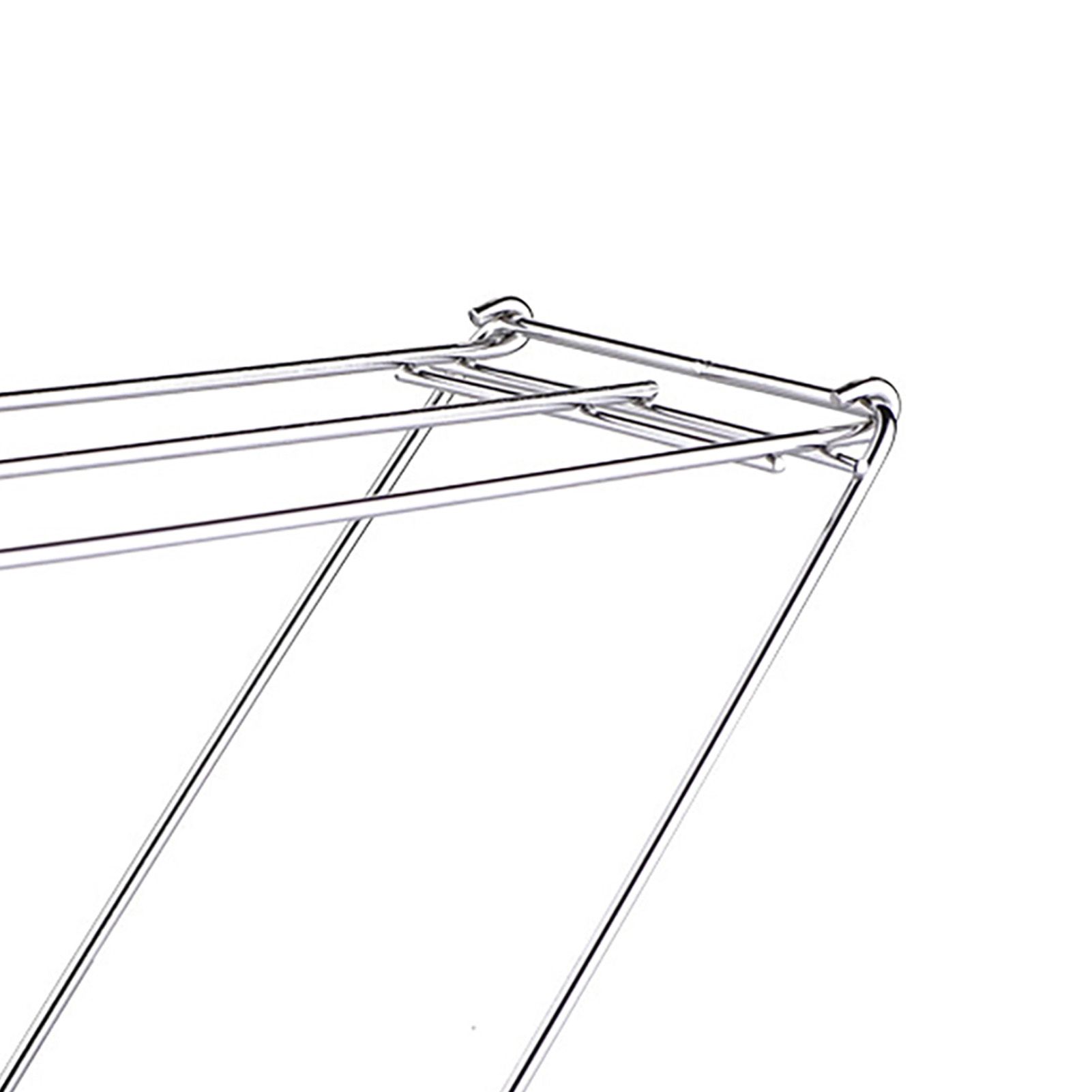 Foldable Floor Towel Holder Stainless Steel Z Shaped 3 Bars Floor Towel Rack for Bathroom Kitchen - Image 8