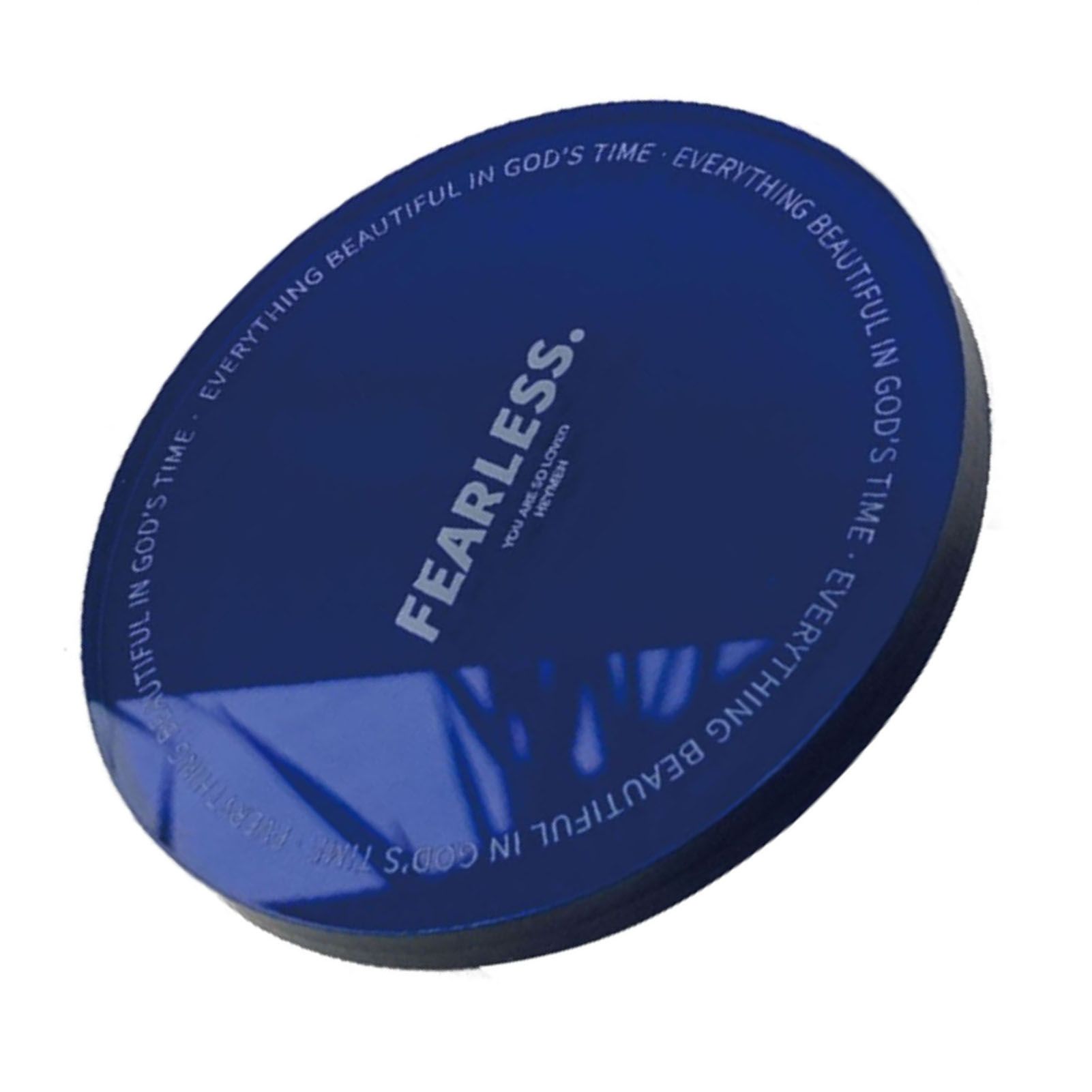Cup Coasters Minimalist Heat Insulation Decorative Acrylic Coaster for Advertising Accessories Home Blue - Image 4