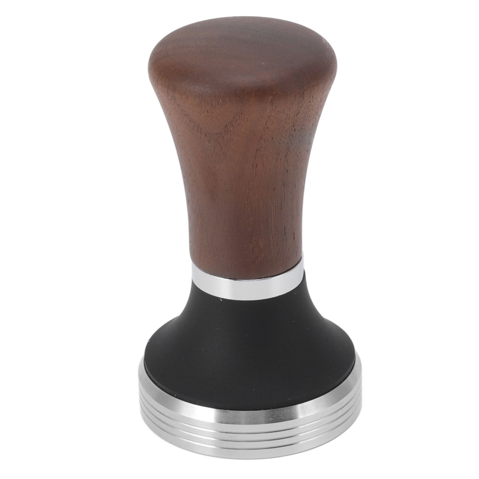 51mm Coffee Tamper Food Grade Stainless Steel Pressure Tamper with Wooden Handle for Coffee Tools - Image 1