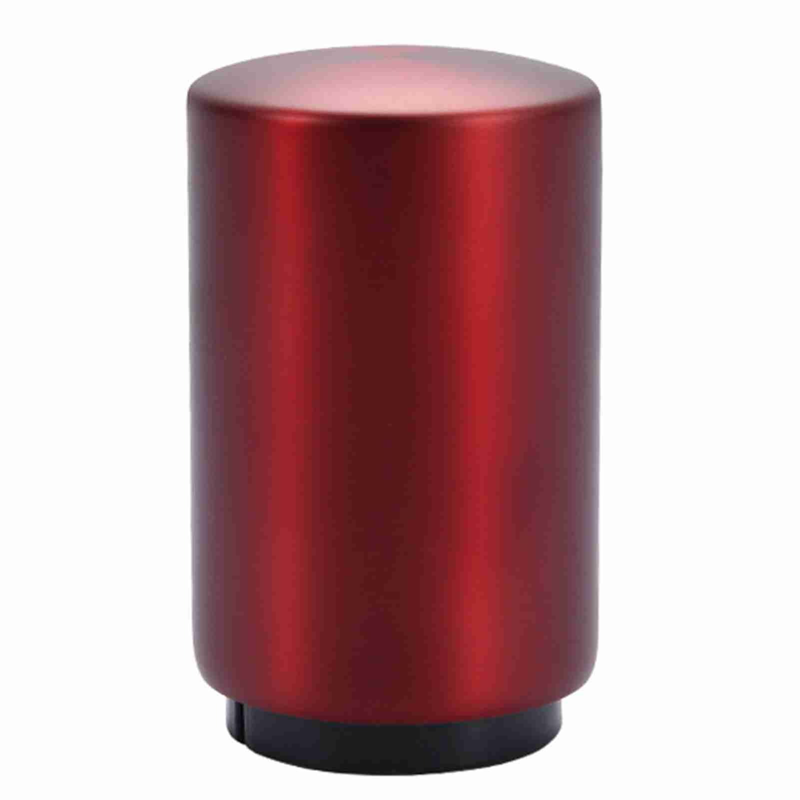 Automatic Bottle Opener Magnetic Stainless Steel Push Down Bottle Lid Opening Tool for Beer Glass Beverage Bottle Red - Image 1