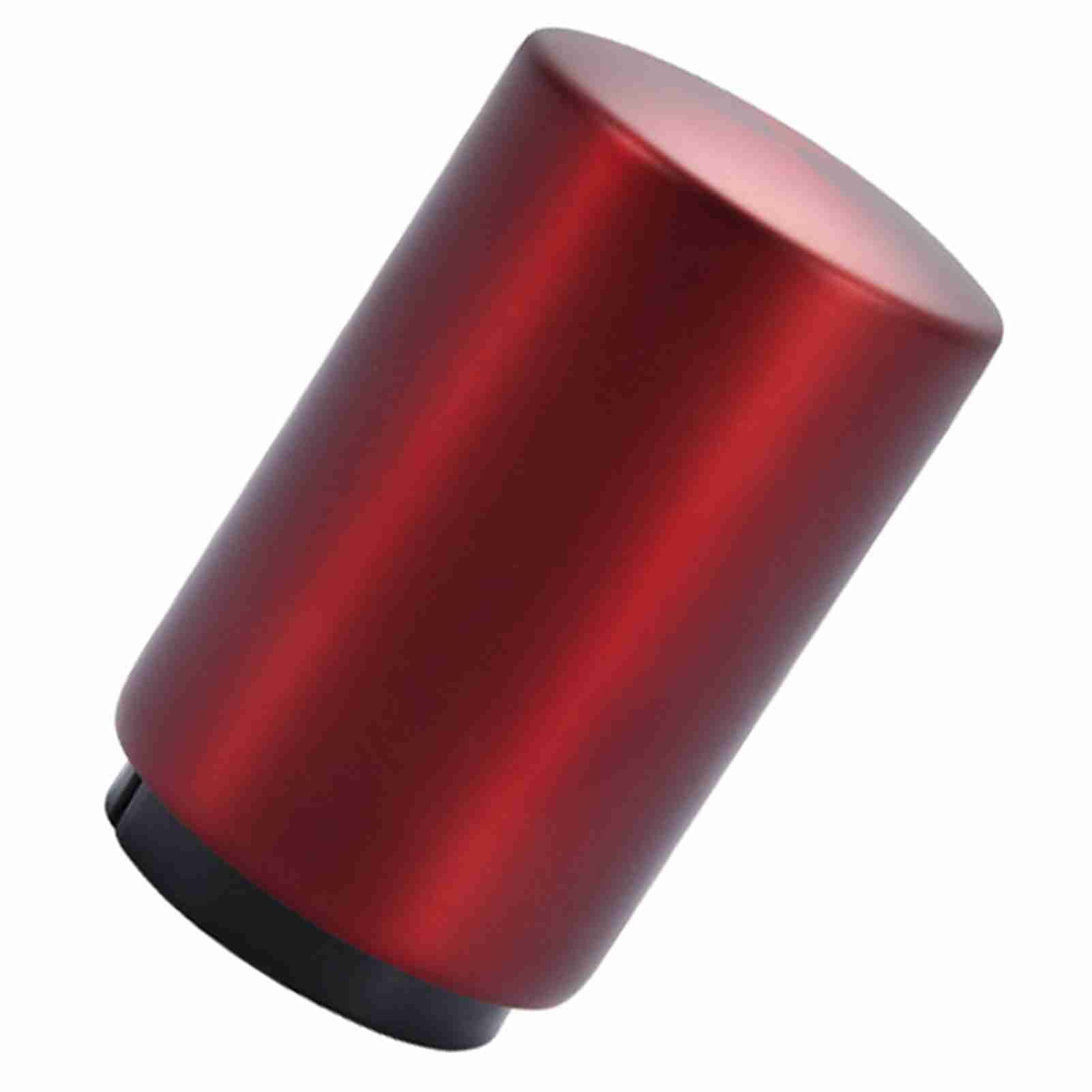 Automatic Bottle Opener Magnetic Stainless Steel Push Down Bottle Lid Opening Tool for Beer Glass Beverage Bottle Red - Image 2