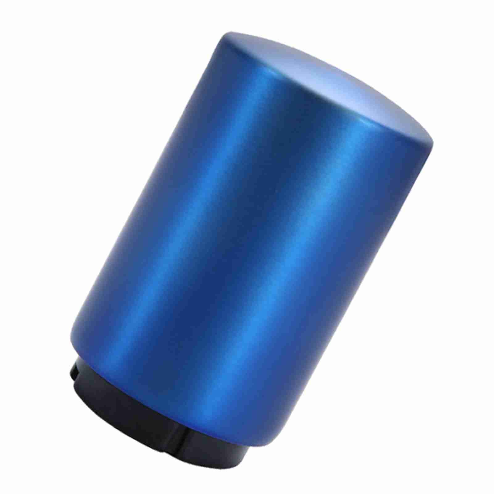 Automatic Bottle Opener Magnetic Stainless Steel Push Down Bottle Lid Opening Tool for Beer Glass Beverage Bottle Blue - Image 2
