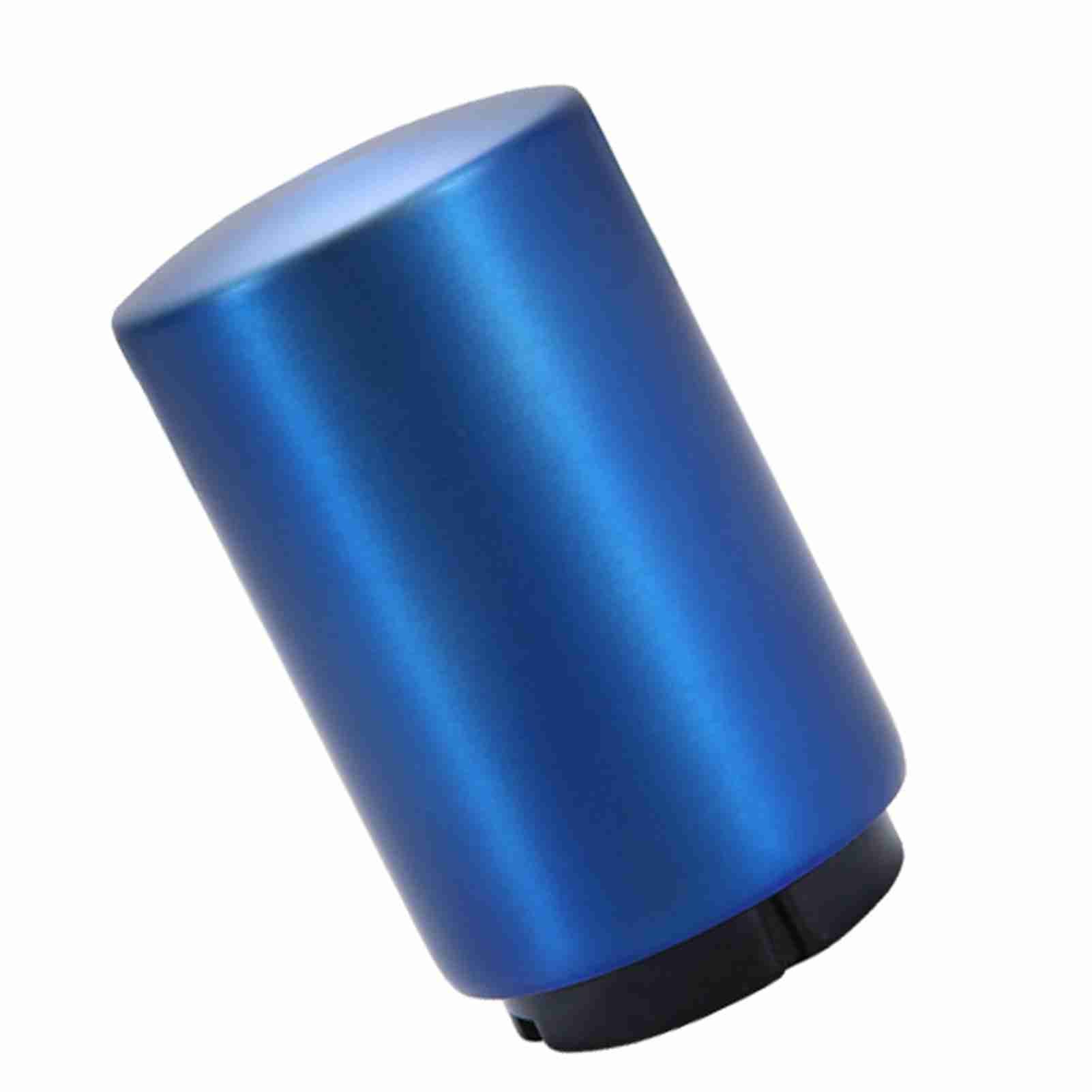 Automatic Bottle Opener Magnetic Stainless Steel Push Down Bottle Lid Opening Tool for Beer Glass Beverage Bottle Blue - Image 3