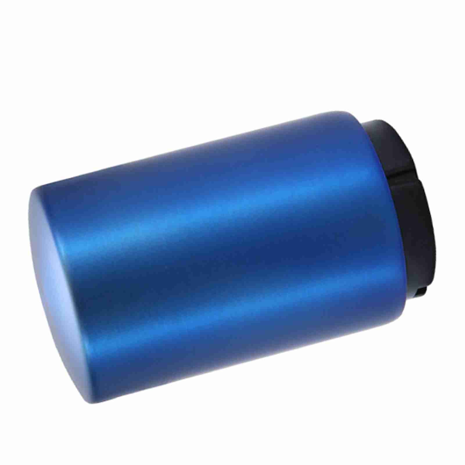 Automatic Bottle Opener Magnetic Stainless Steel Push Down Bottle Lid Opening Tool for Beer Glass Beverage Bottle Blue - Image 4