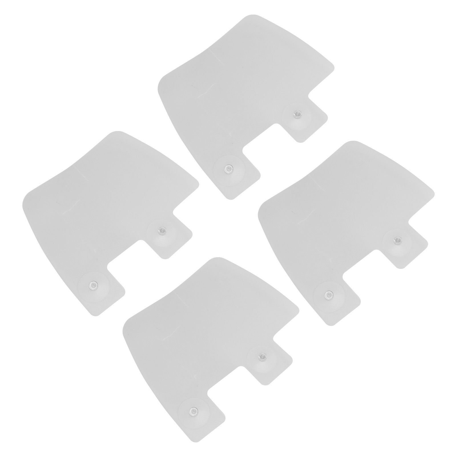 4Pcs Sink Splashing Guard Faucet Tap Mat ABS Water Catcher Draining Pad for Kitchen - Image 4
