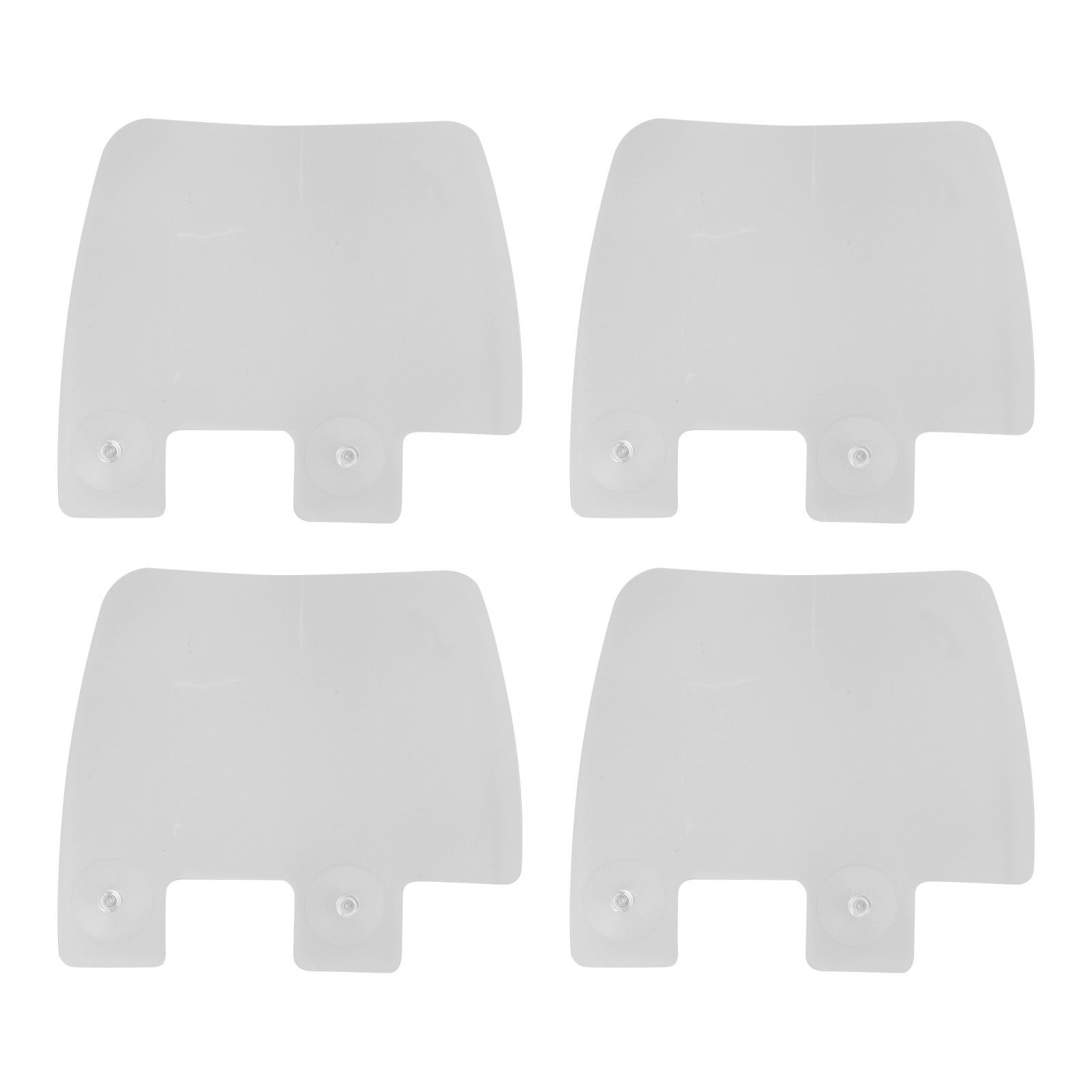 4Pcs Sink Splashing Guard Faucet Tap Mat ABS Water Catcher Draining Pad for Kitchen - Image 5