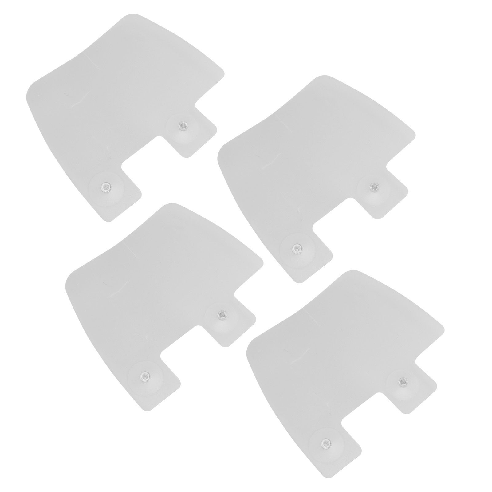 4Pcs Sink Splashing Guard Faucet Tap Mat ABS Water Catcher Draining Pad for Kitchen - Image 6