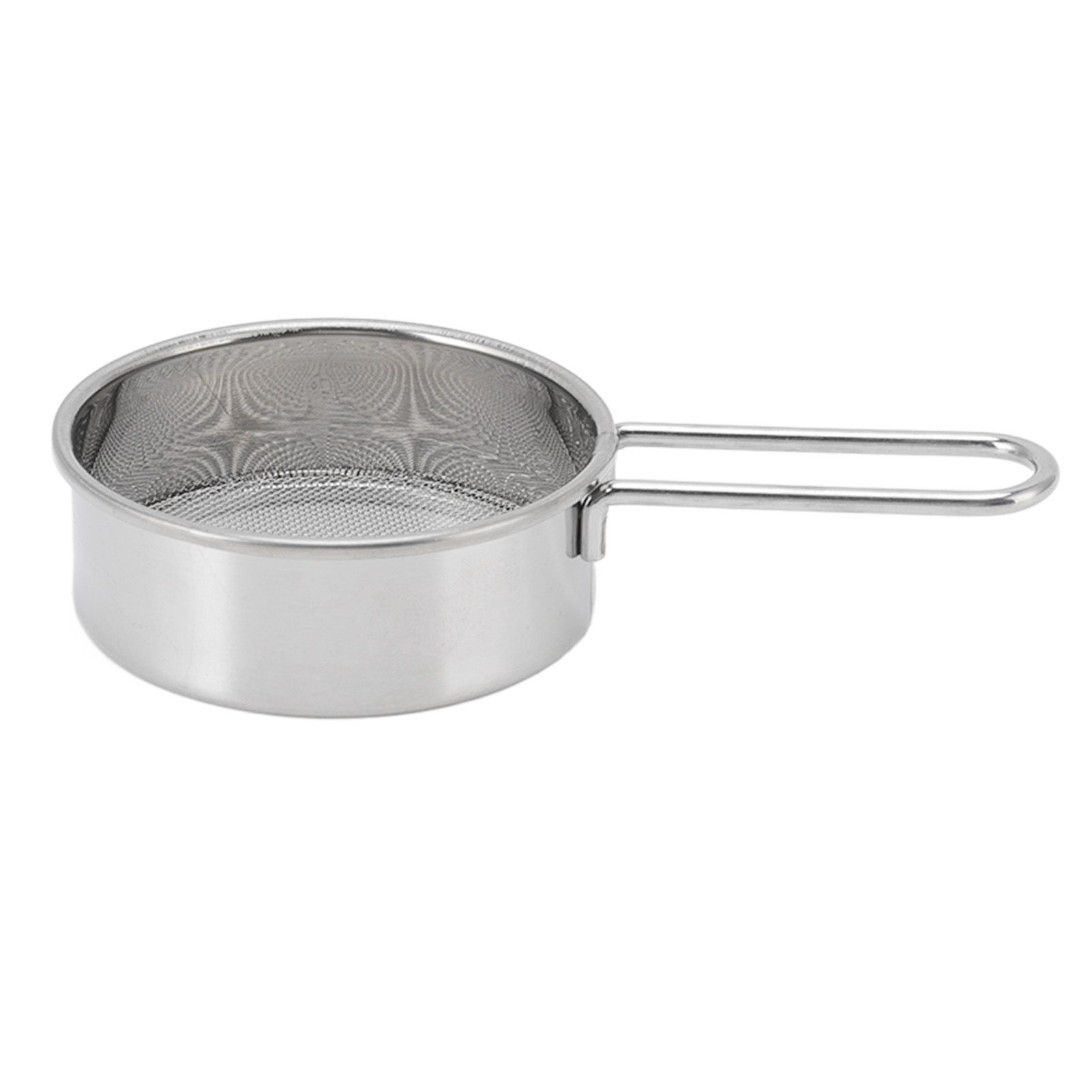 Flour Sieve Strainer 304 Stainless Steel Lightweight Easy Cleaning Ergonomic Handle Mesh Round Sifter for Baking - Image 3