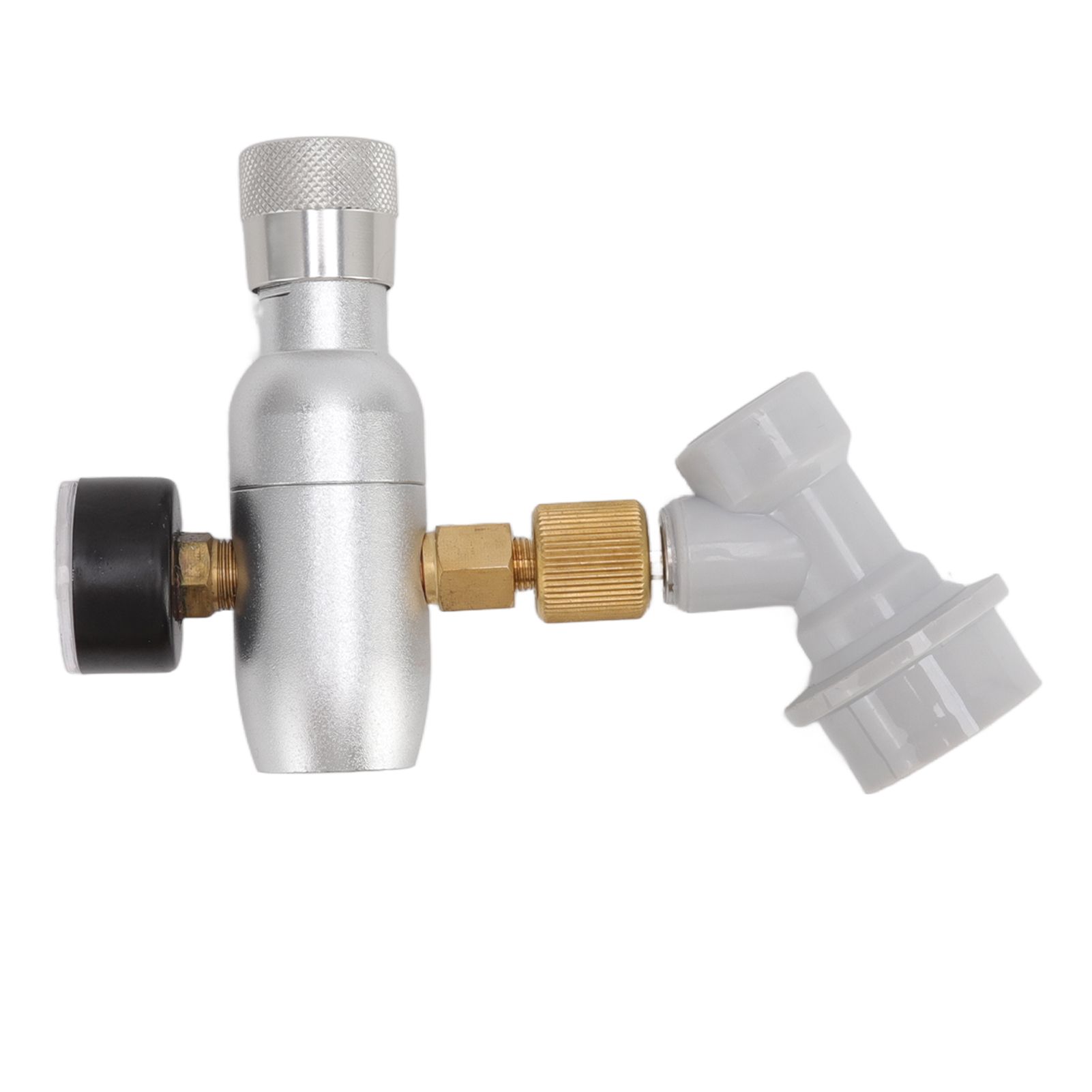 Beer Keg Charger CO2 Dispenser High Accuracy CO2 Gas Ball Lock Keg Regulator for Soda Beverage - Image 1