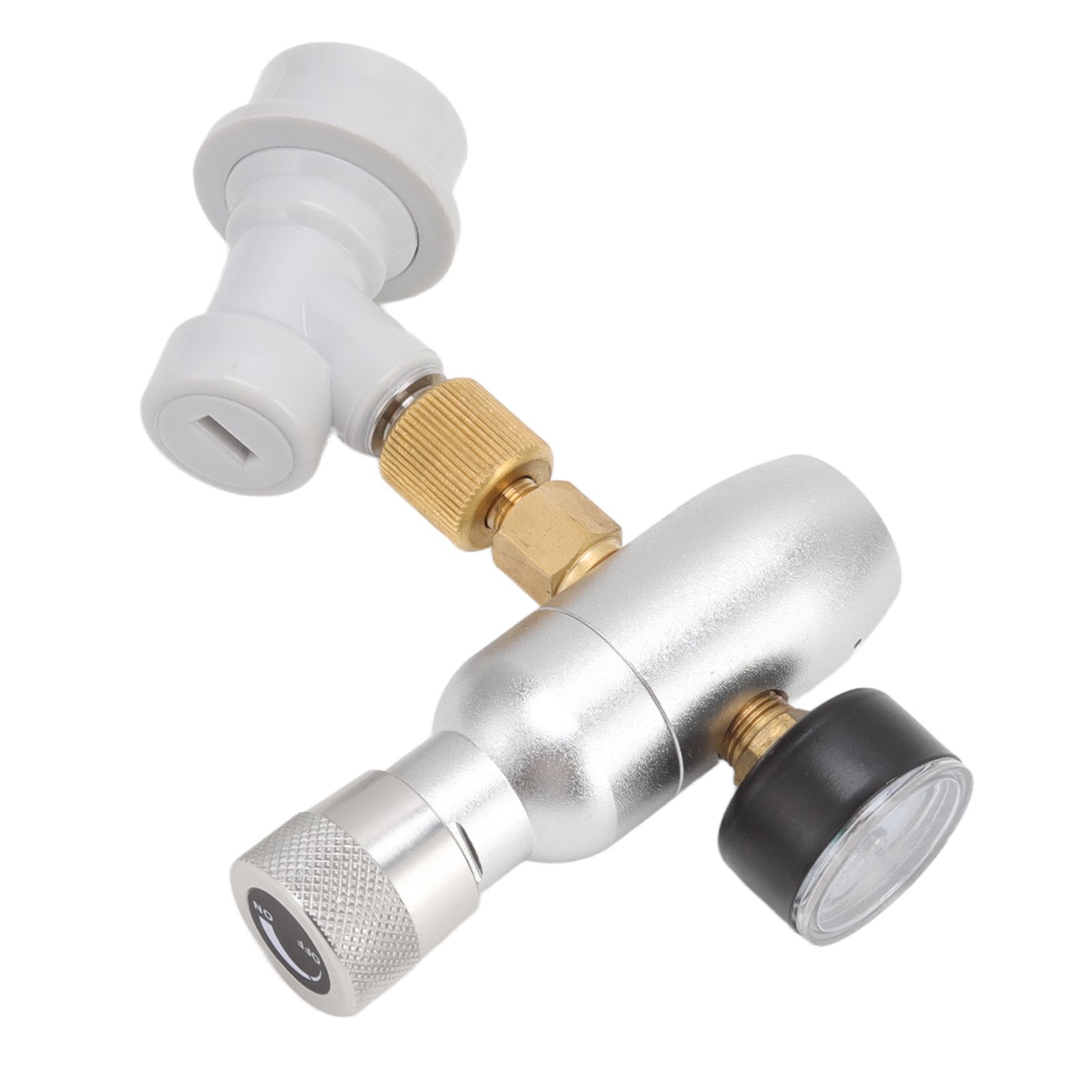 Beer Keg Charger CO2 Dispenser High Accuracy CO2 Gas Ball Lock Keg Regulator for Soda Beverage - Image 3