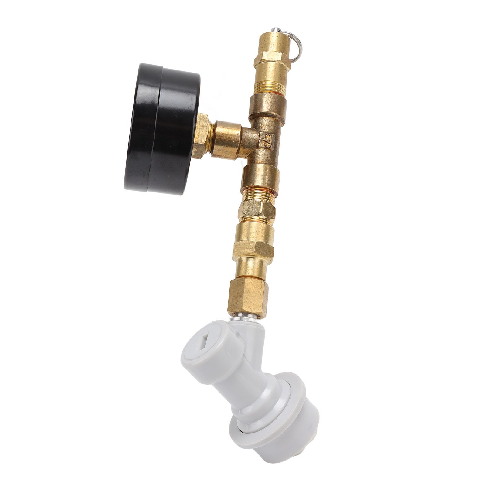 Beer Brew Adjustable Pressure Relief Valve Cola Keg Pressure Gauge Beer Keg Regulator 0‑15PSI - Image 6