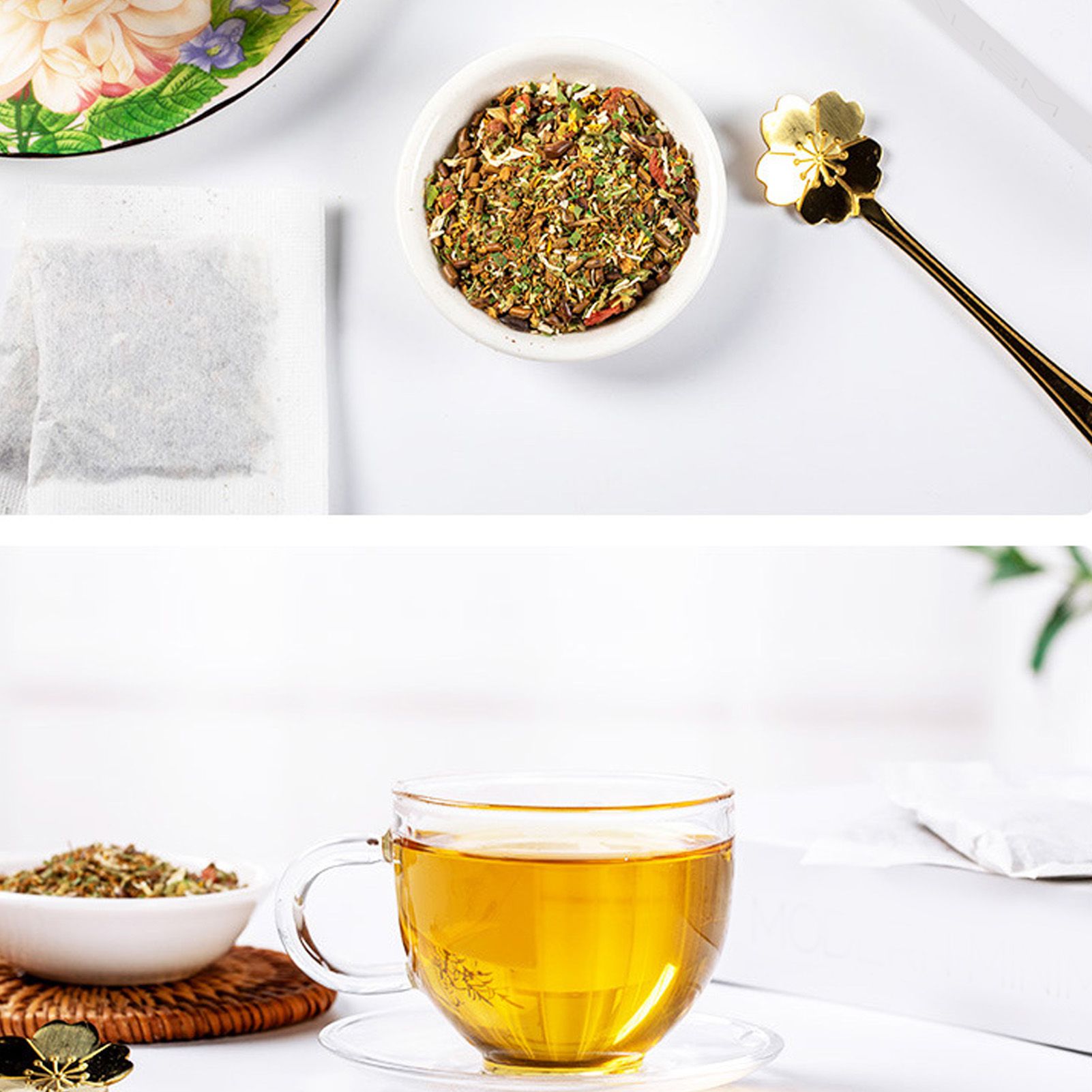 Chrysanthemum Cassia Seed Tea Bags 30 Count 150g Individual Package Herbal Tea Bags for Liver - Image 6
