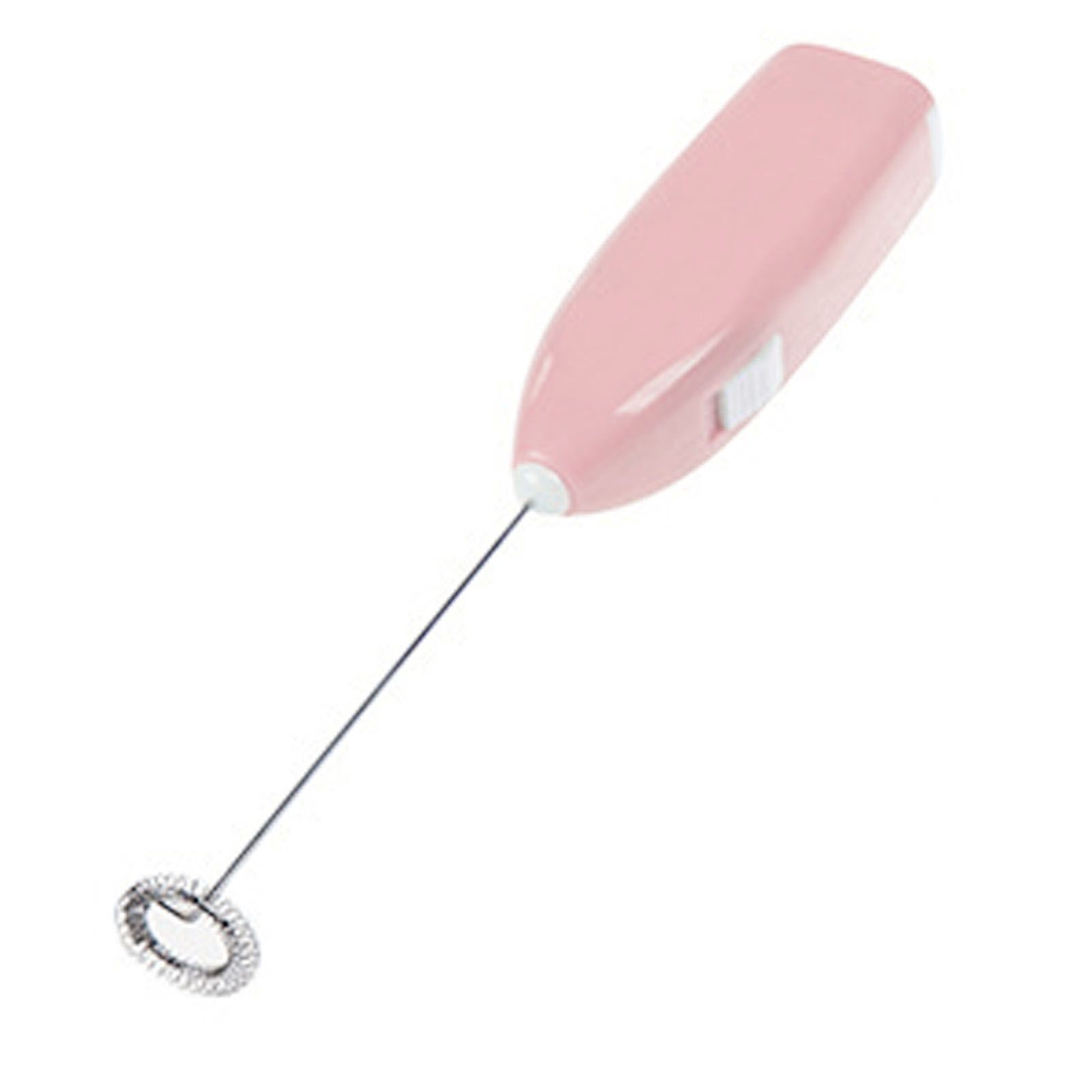 Cordless Electric Hand Mixer Battery Powered Small Plastic Metal Household Hand Mixer for Home Hotel Pink - Image 2