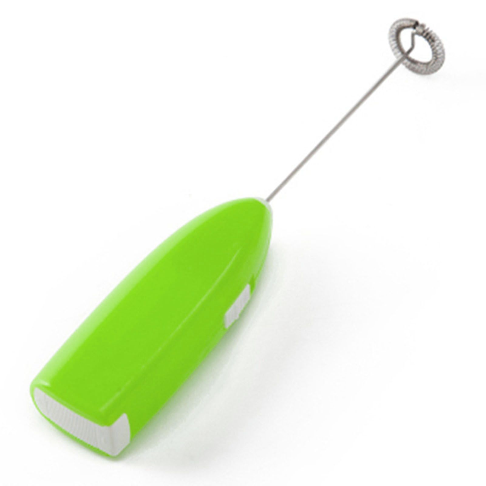Cordless Electric Hand Mixer Battery Powered Small Plastic Metal Household Hand Mixer for Home Hotel Green - Image 1