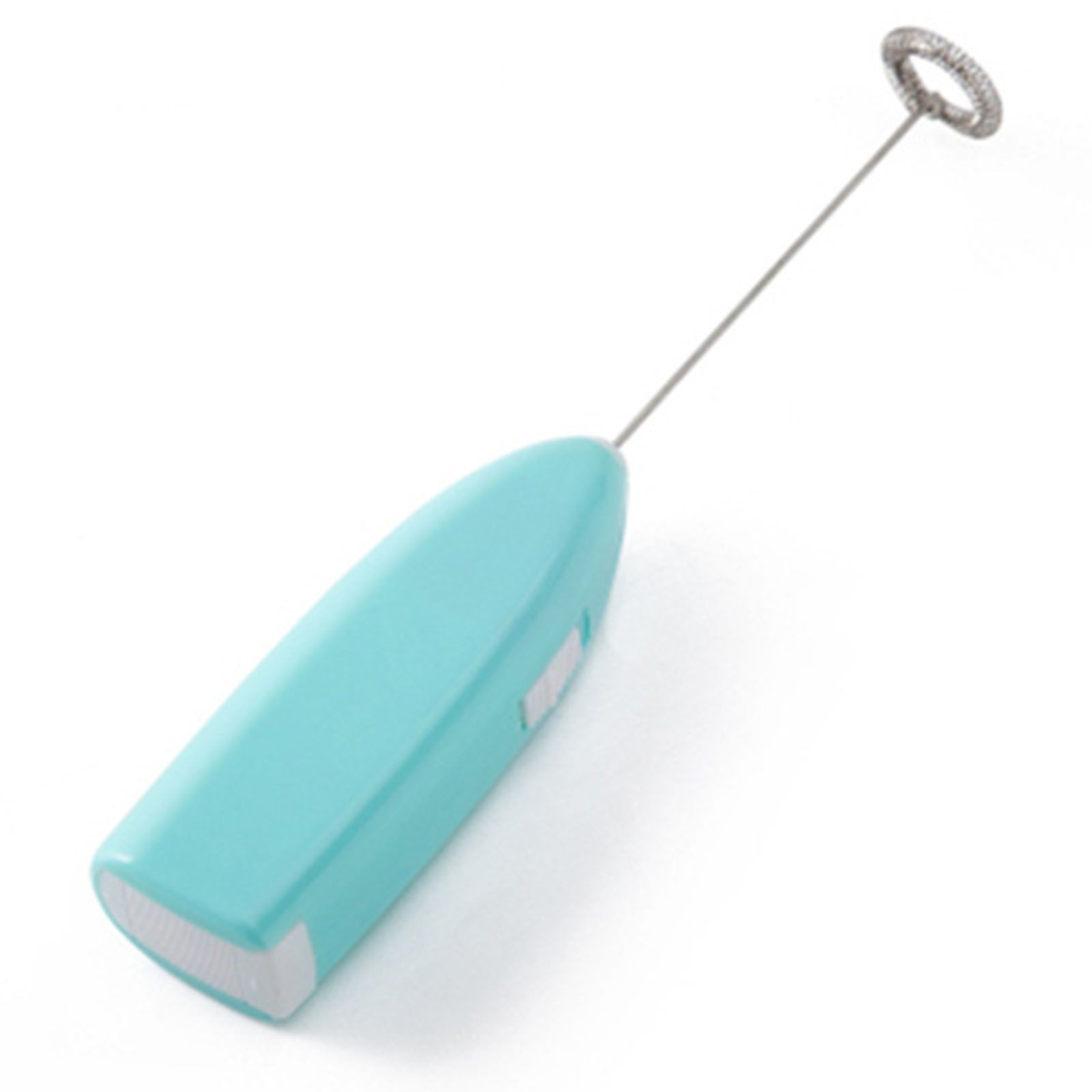 Cordless Electric Hand Mixer Battery Powered Small Plastic Metal Household Hand Mixer for Home Hotel Blue - Image 1