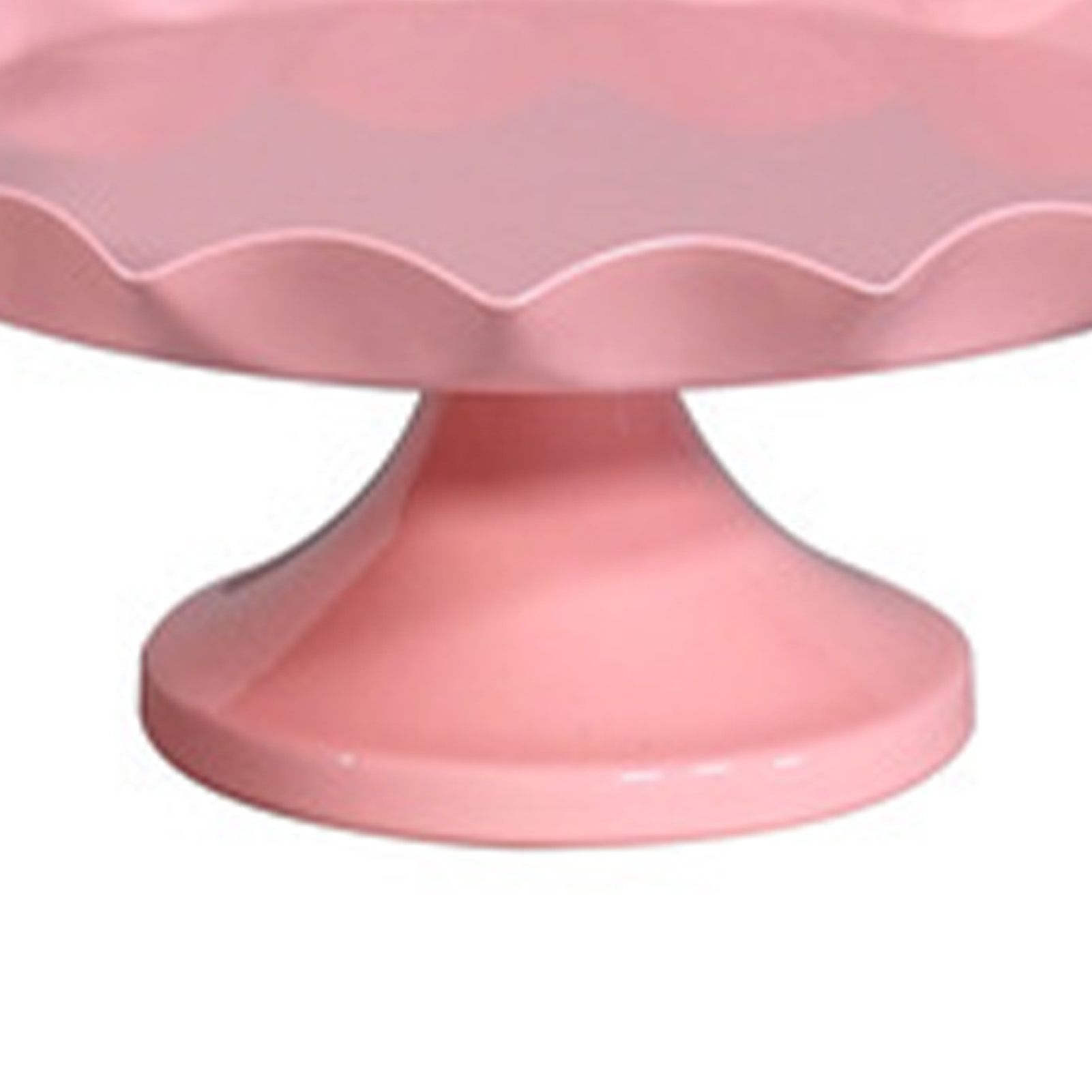 Cake Stand Minimalist Stable Decorative Multi Functional Cake Tray Holder for Cupcake Dessert Fruit Pink S - Image 8