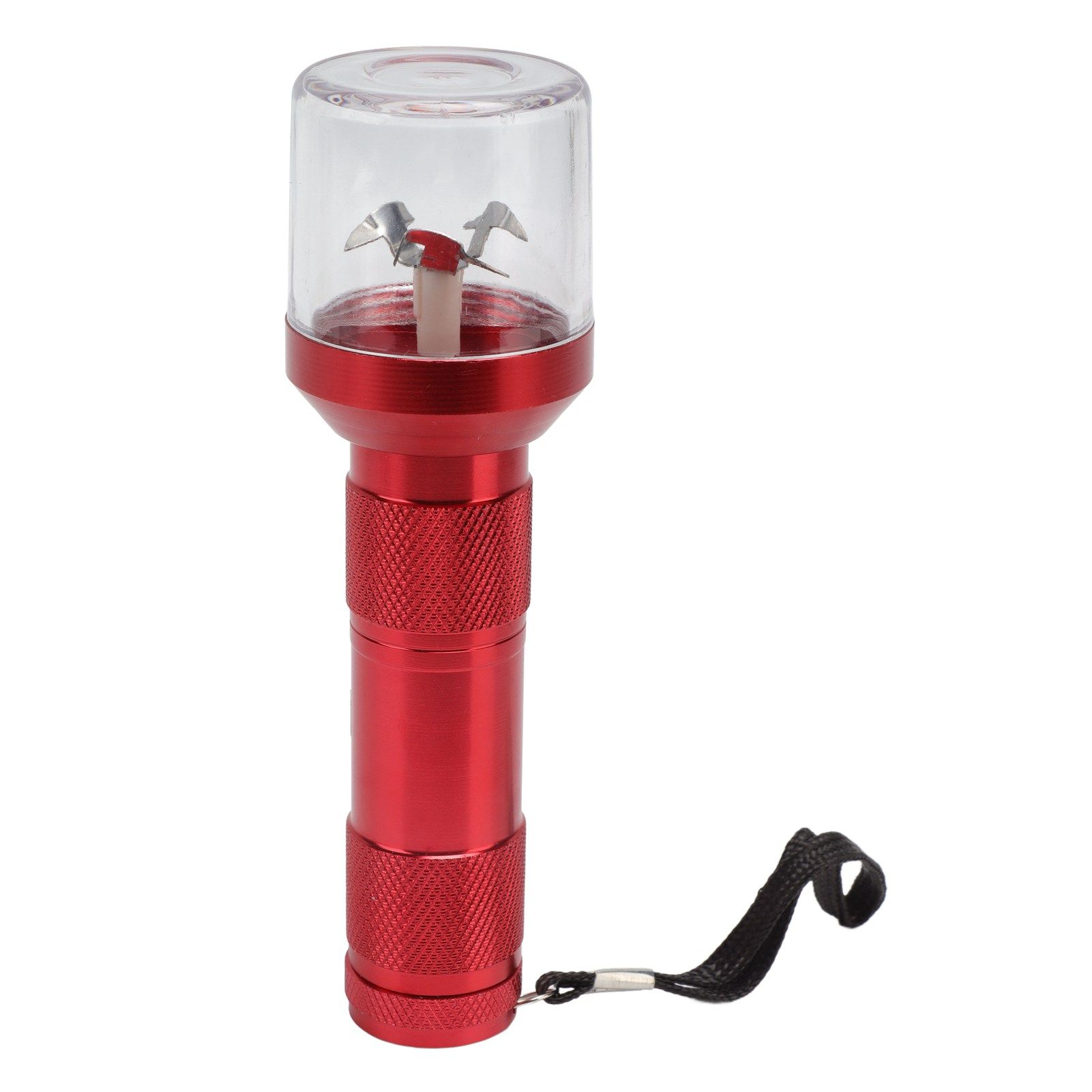 Electric Tobacco Herb Grinder Professional Aluminium Alloy Herb Tabacco Crusher for Herbal Medicine Seasoning Red - Image 5