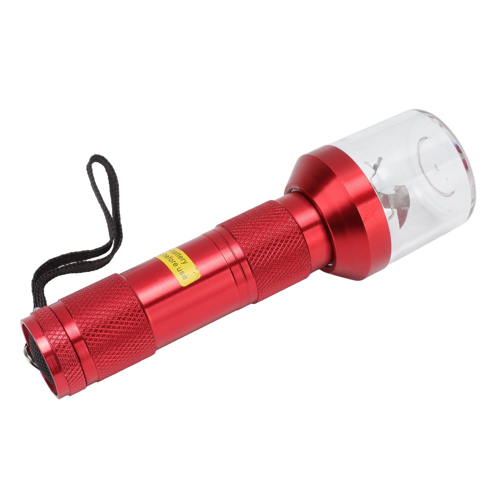 Electric Tobacco Herb Grinder Professional Aluminium Alloy Herb Tabacco Crusher for Herbal Medicine Seasoning Red - Image 8
