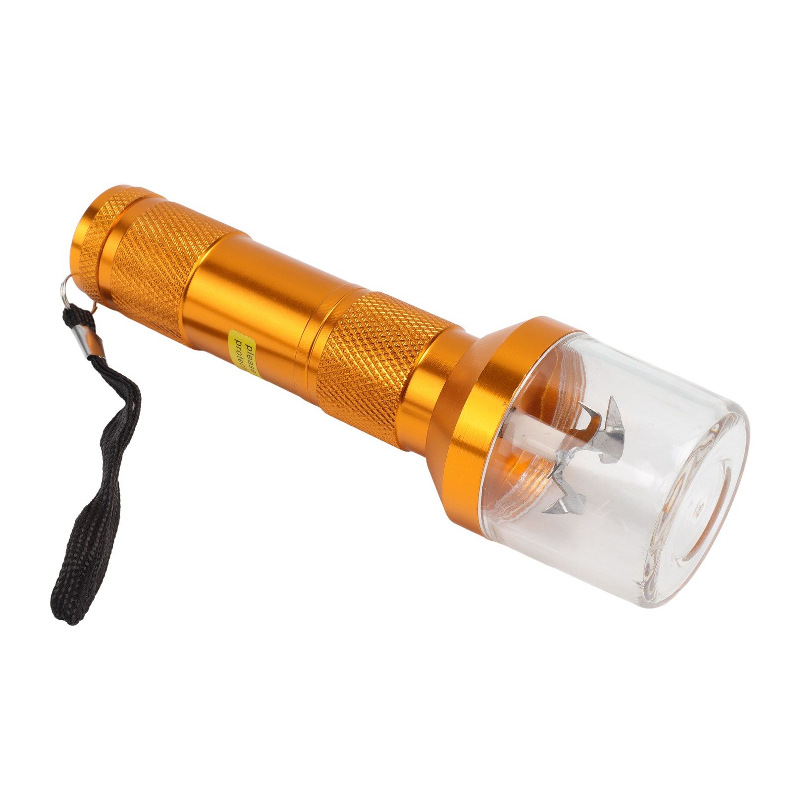 Electric Tobacco Herb Grinder Professional Aluminium Alloy Herb Tabacco Crusher for Herbal Medicine Seasoning Gold - Image 7