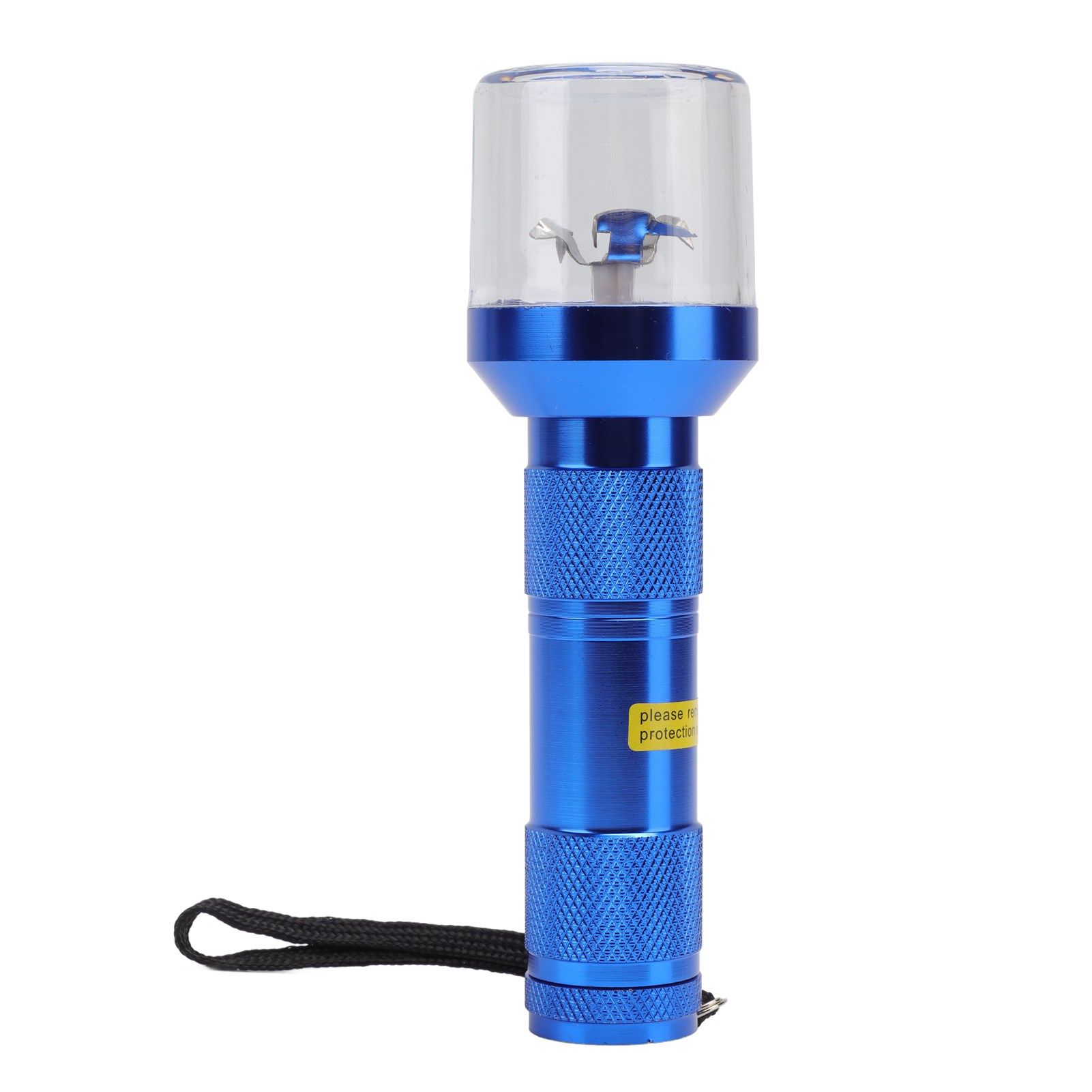 Electric Tobacco Herb Grinder Professional Aluminium Alloy Herb Tabacco Crusher for Herbal Medicine Seasoning Blue - Image 1