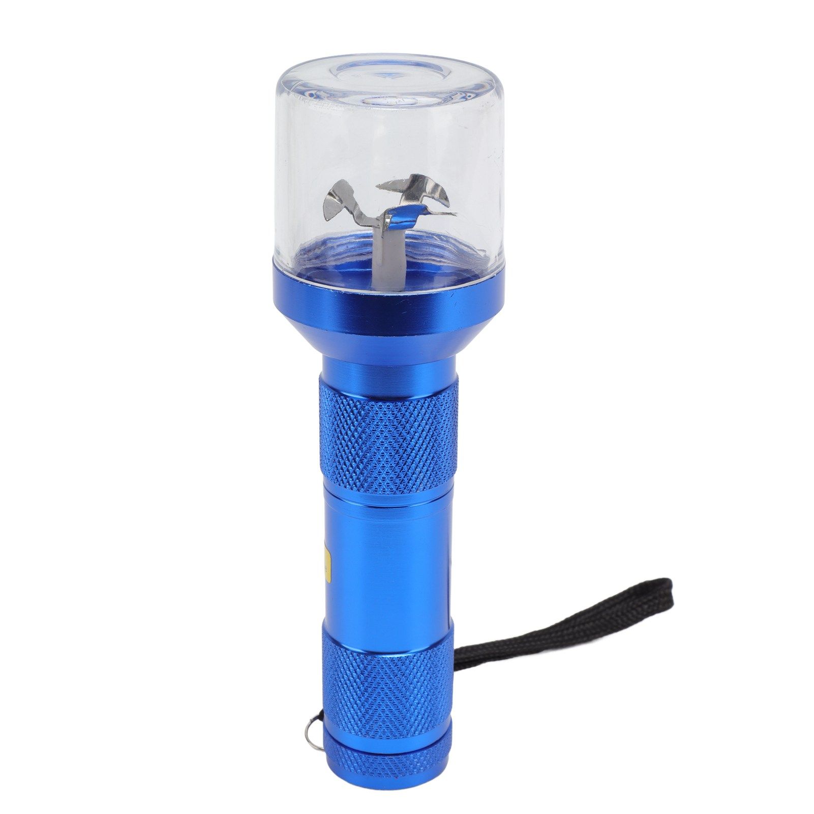 Electric Tobacco Herb Grinder Professional Aluminium Alloy Herb Tabacco Crusher for Herbal Medicine Seasoning Blue - Image 2