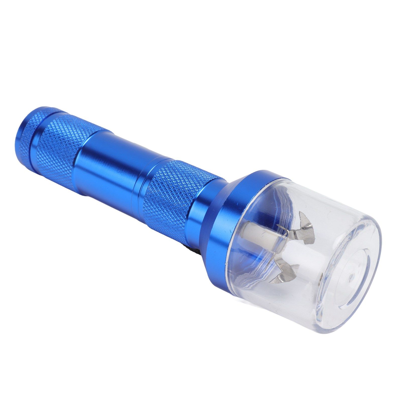 Electric Tobacco Herb Grinder Professional Aluminium Alloy Herb Tabacco Crusher for Herbal Medicine Seasoning Blue - Image 7