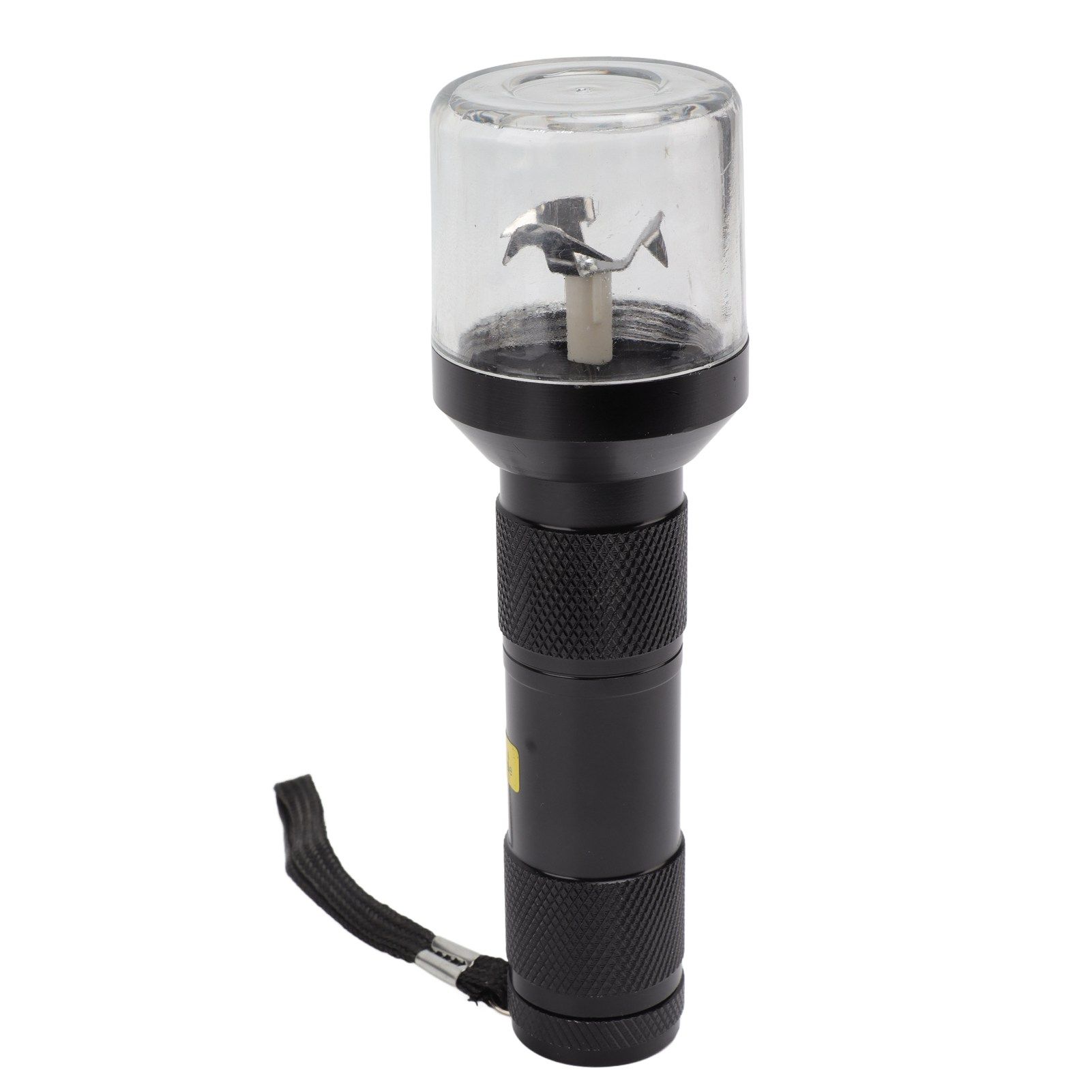 Electric Tobacco Herb Grinder Professional Aluminium Alloy Herb Tabacco Crusher for Herbal Medicine Seasoning Black - Image 8