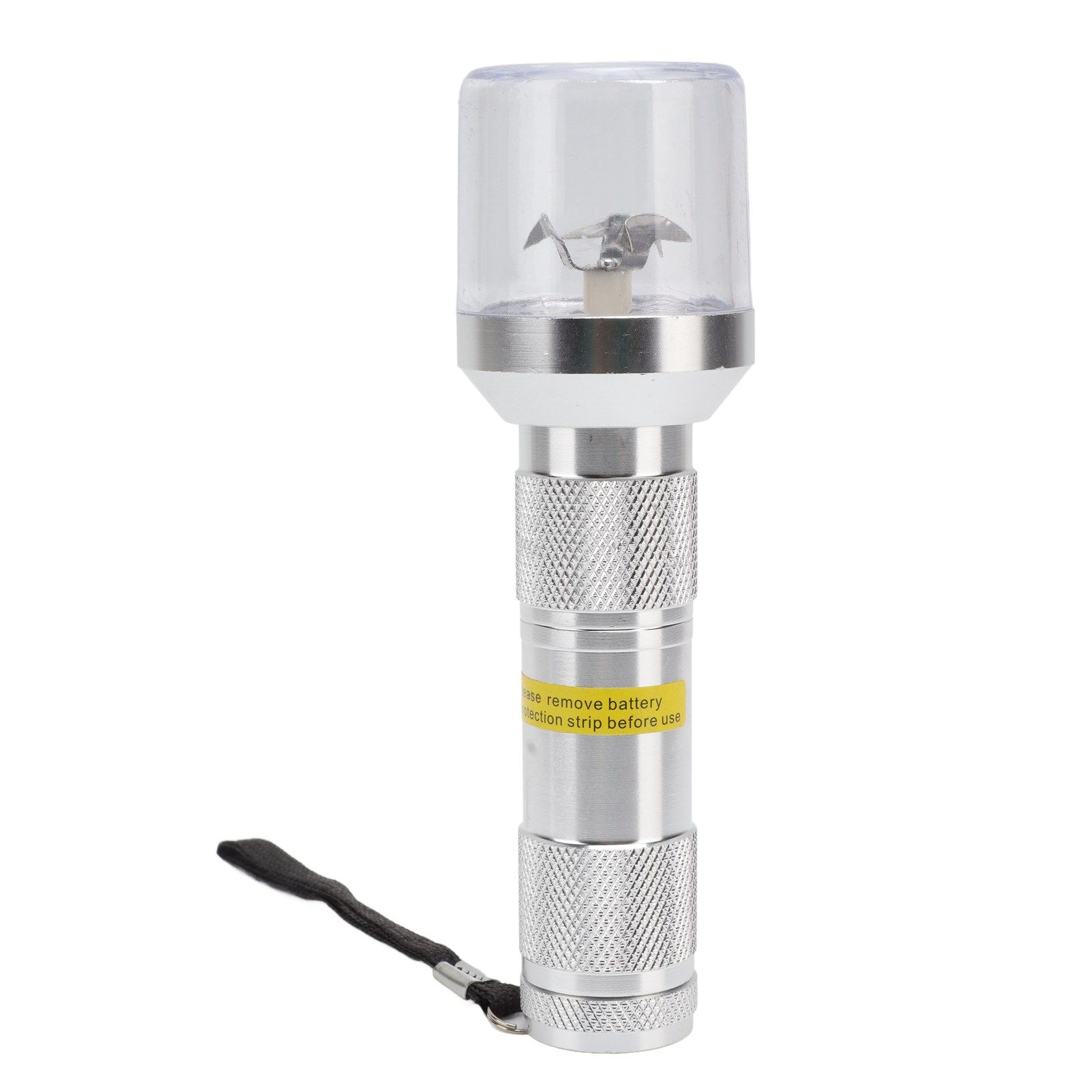 Electric Tobacco Herb Grinder Professional Aluminium Alloy Herb Tabacco Crusher for Herbal Medicine Seasoning Silver - Image 1