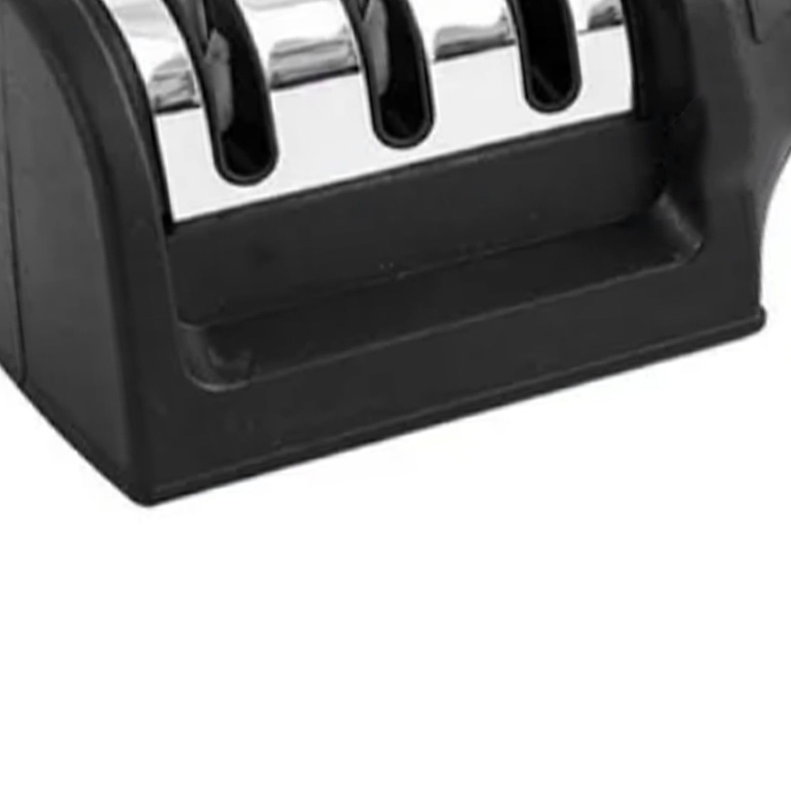 Knife Sharpener 3 Slot Kitchen Knives Sharpen Blade Sharpening Tool for Home Kitchen Black - Image 7
